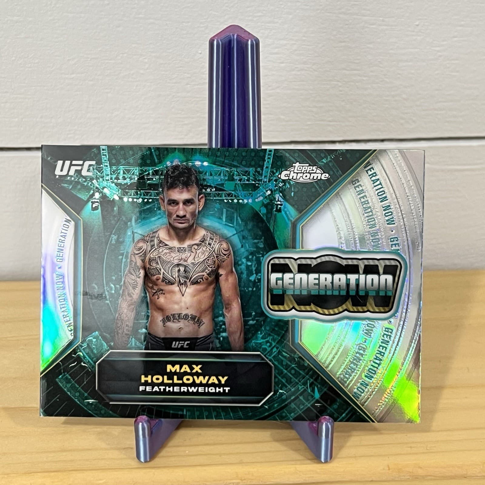 Max Holloway Generation 2024 Topps Chrome 2024 Topps Chrome