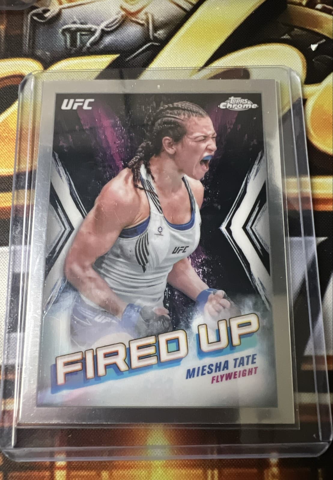 Fired Up Miesha 2024 Topps Chrome