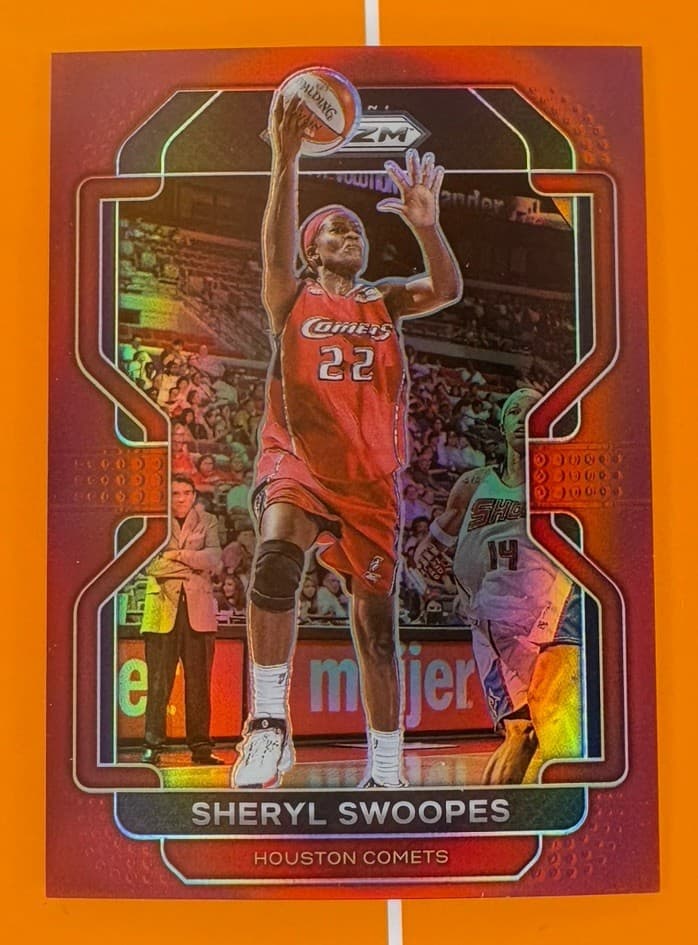 Sheryl Swoopes 2022 Panini Prizm 2022 Panini Prizm red