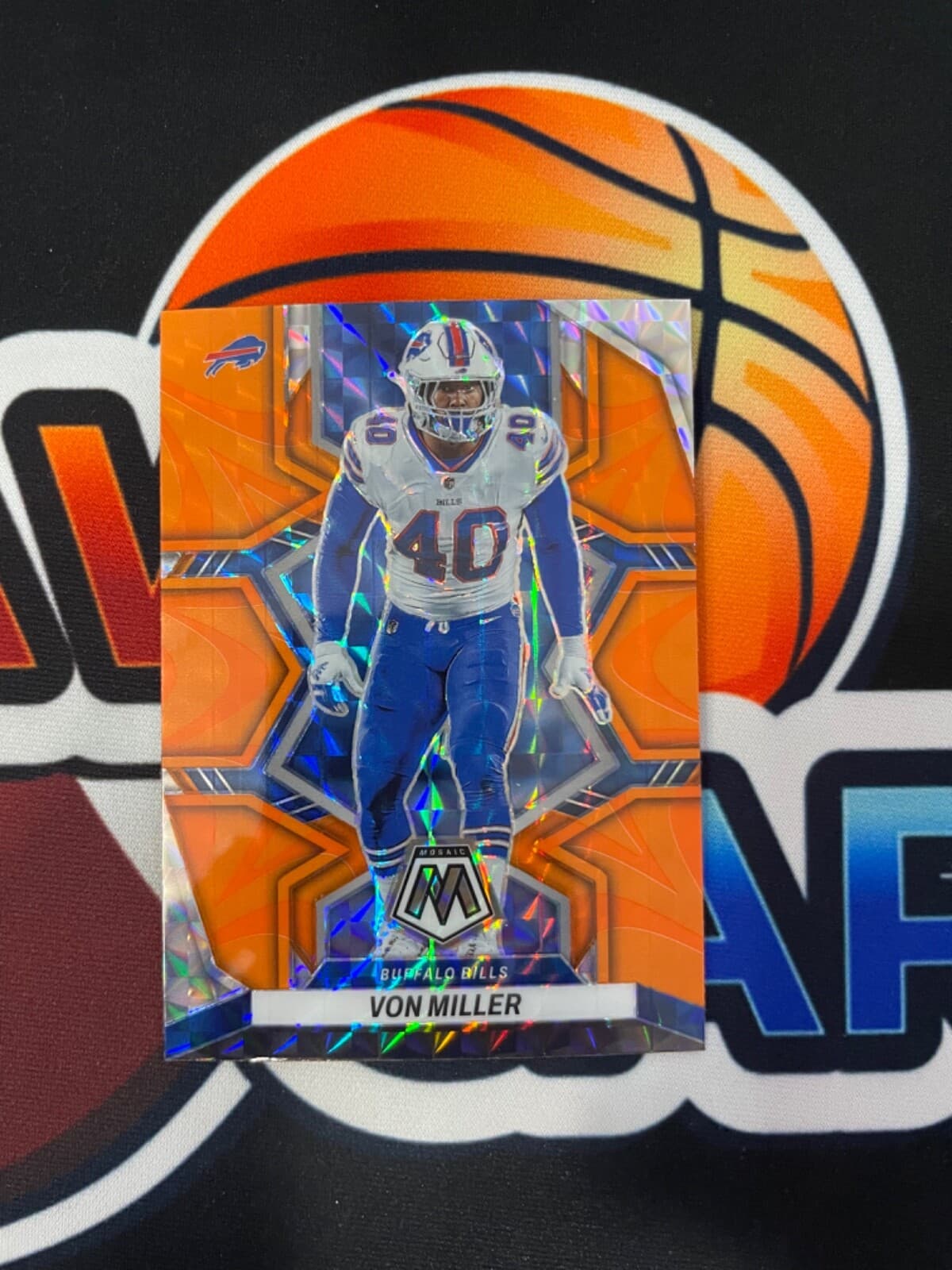 Reactive Orange Von 2022 Panini Mosaic 2022 Panini Mosaic orange