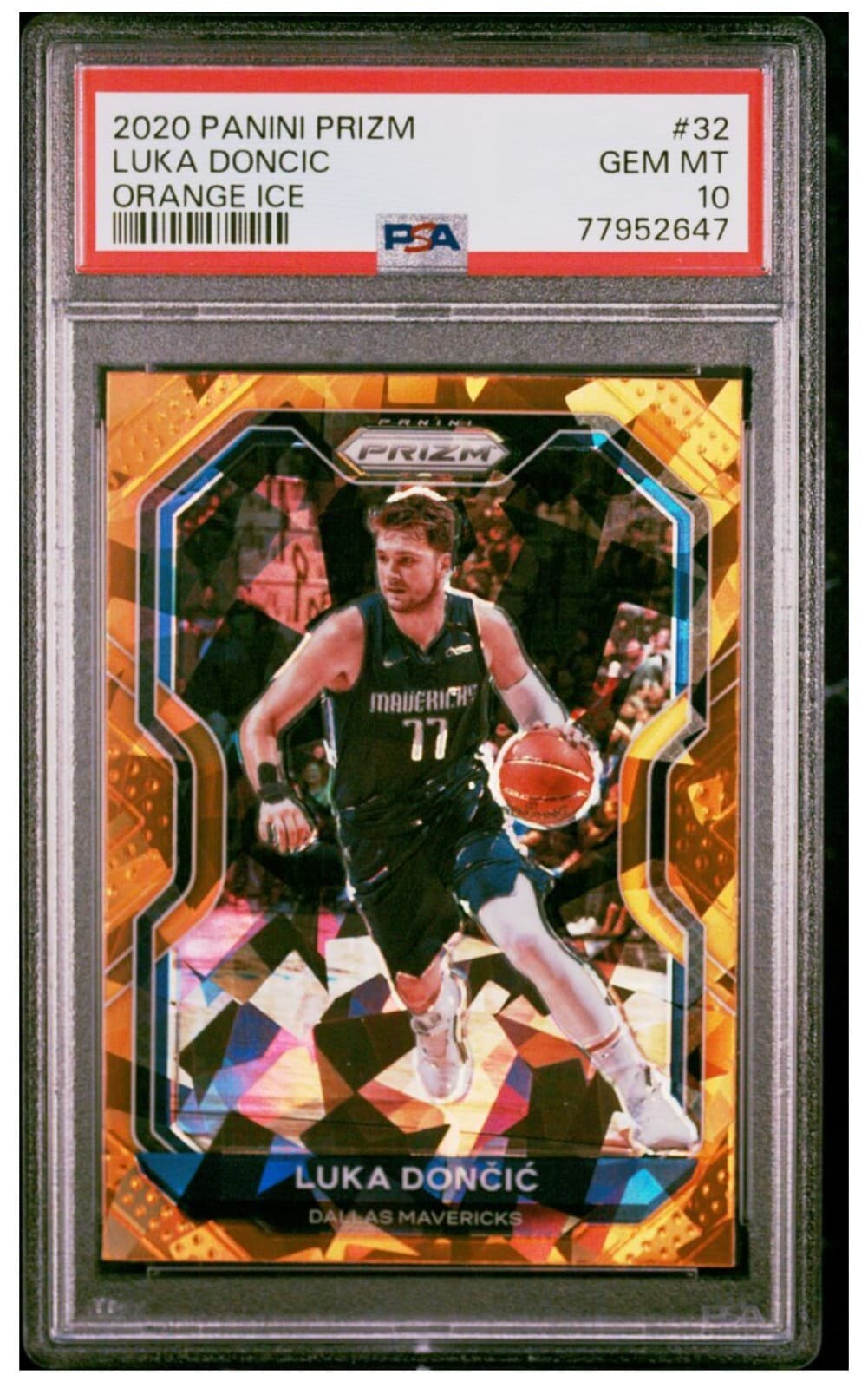 Luka Doncic Orange 2020 Panini Prizm 2020 Panini Prizm example 2