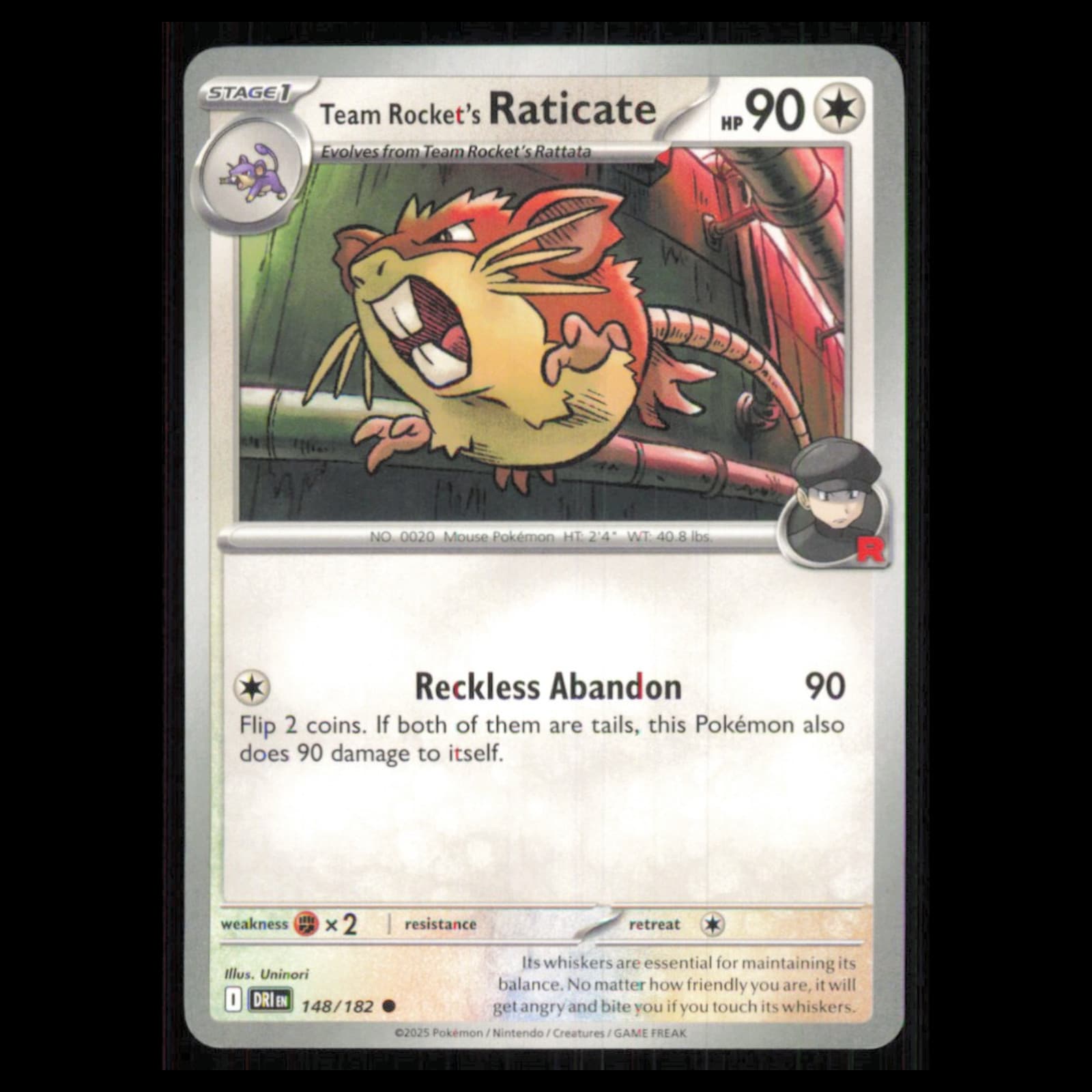 Team Rockets Raticate 2025 Unknown 2025 Unknown