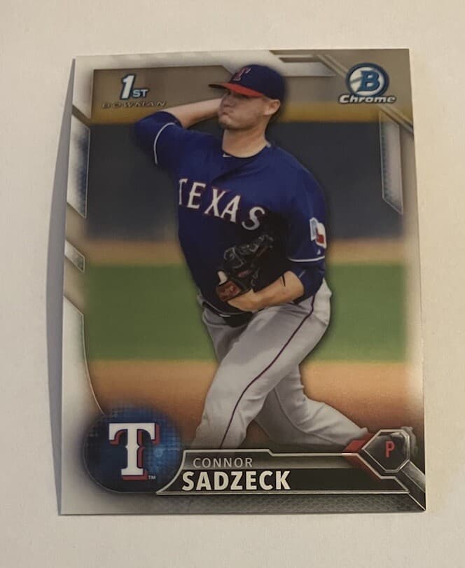 Connor Sadzeck Prospects 2016 Bowman Chrome 2016 Bowman Chrome