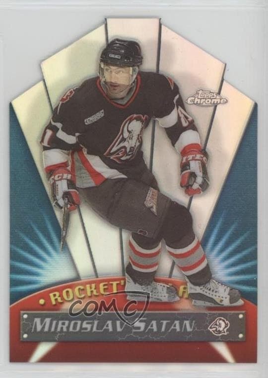 Flare Miroslav Satan 2000 Topps Chrome 2000 Topps Chrome example 2