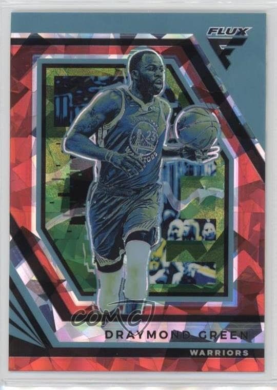 Flux Red Cracked 2022 Panini 2022 Panini cracked-ice-green-red