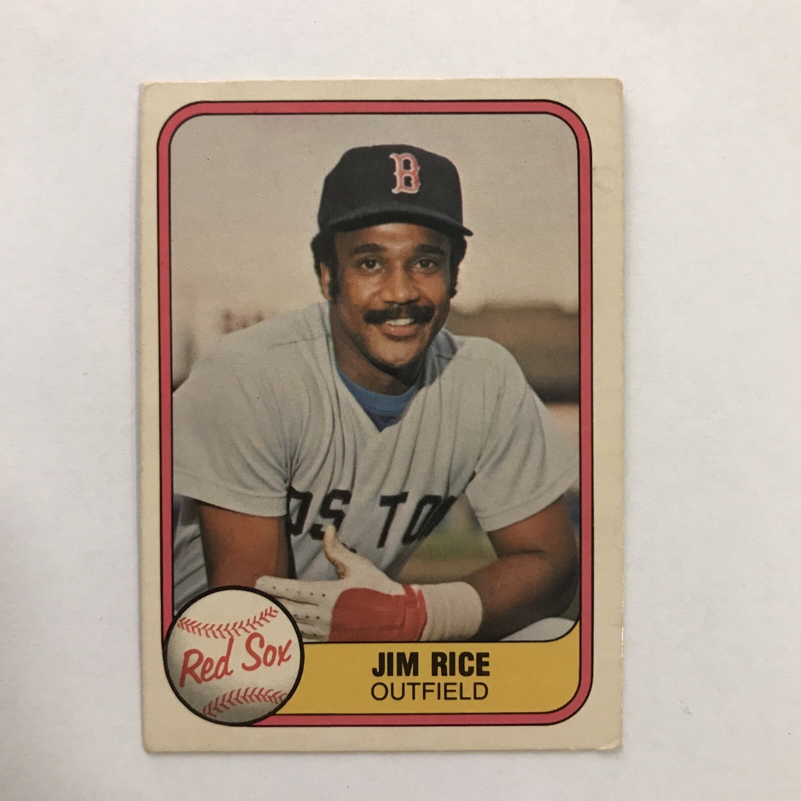 Jim Rice Boston 1981 Fleer 1981 Fleer