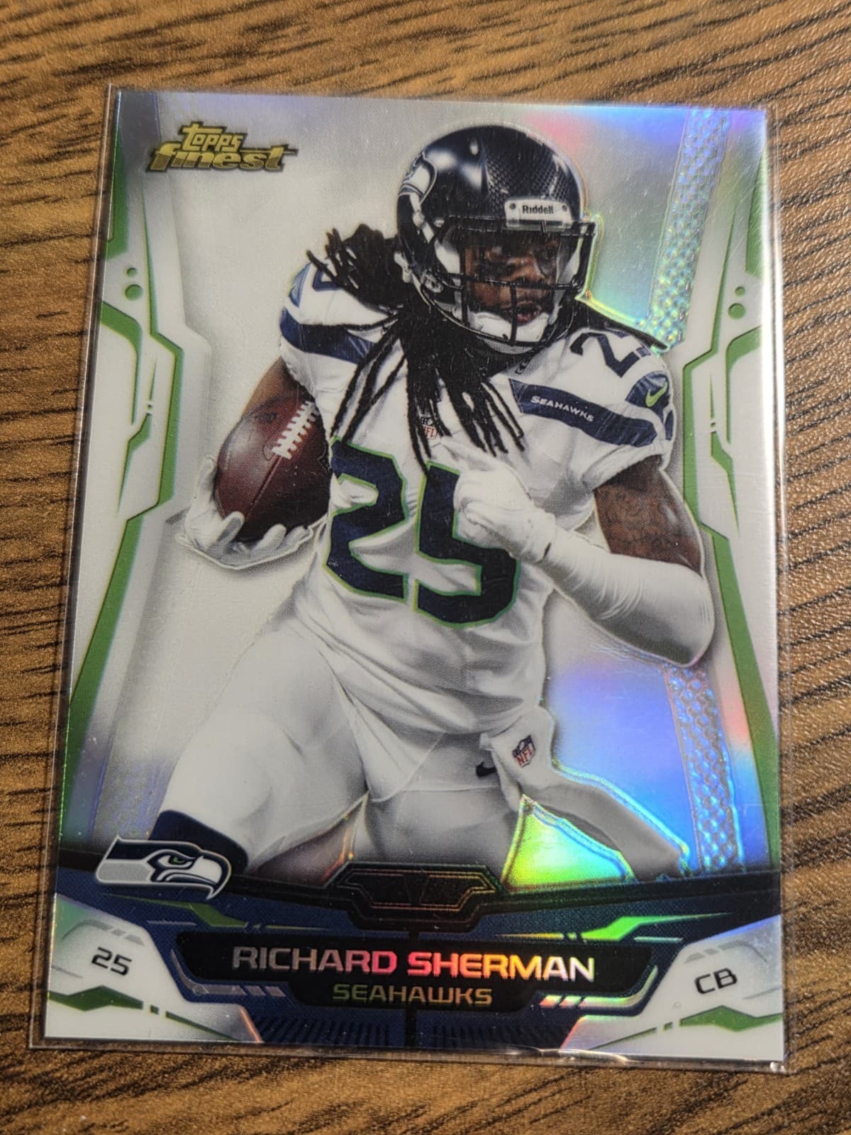 Richard Sherman 2014 Topps Finest 2014 Topps Finest refractor