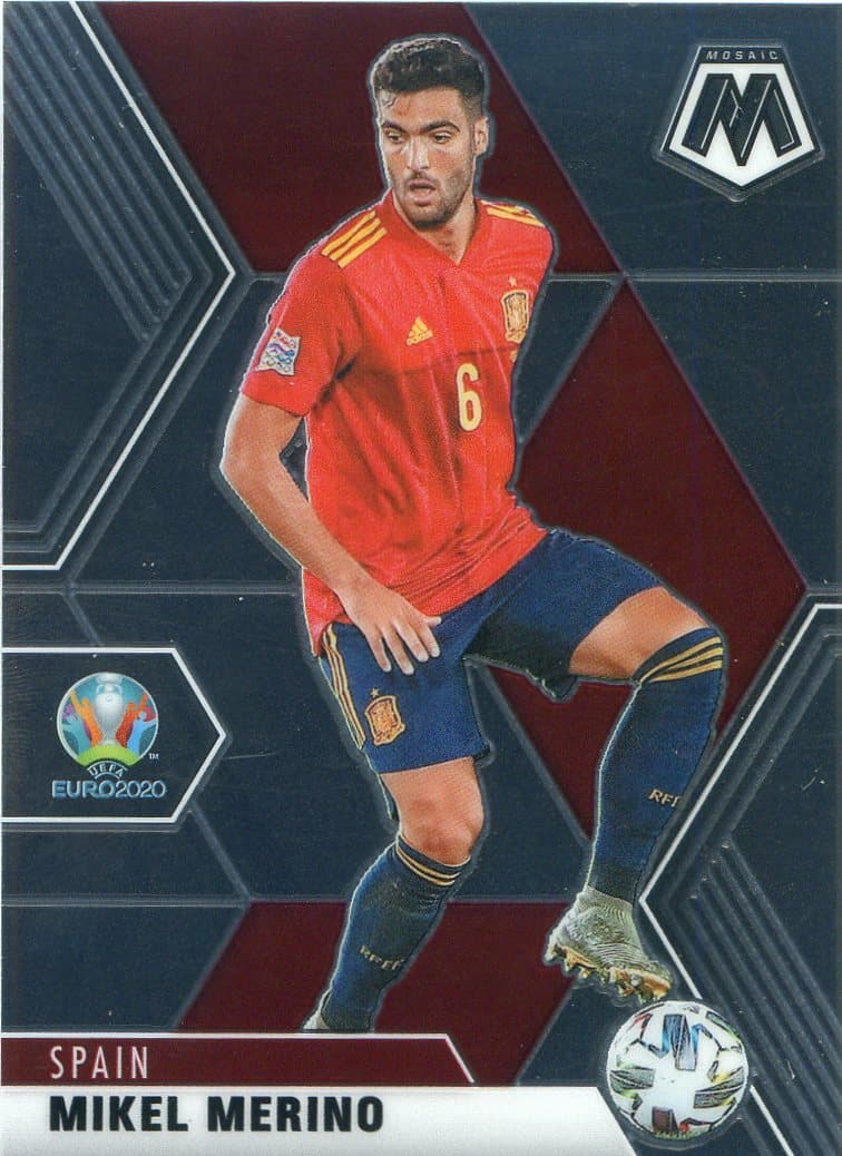 -21 EURO MIKEL MERINO SPAIN 2020 Panini Mosaic 2020 Panini Mosaic