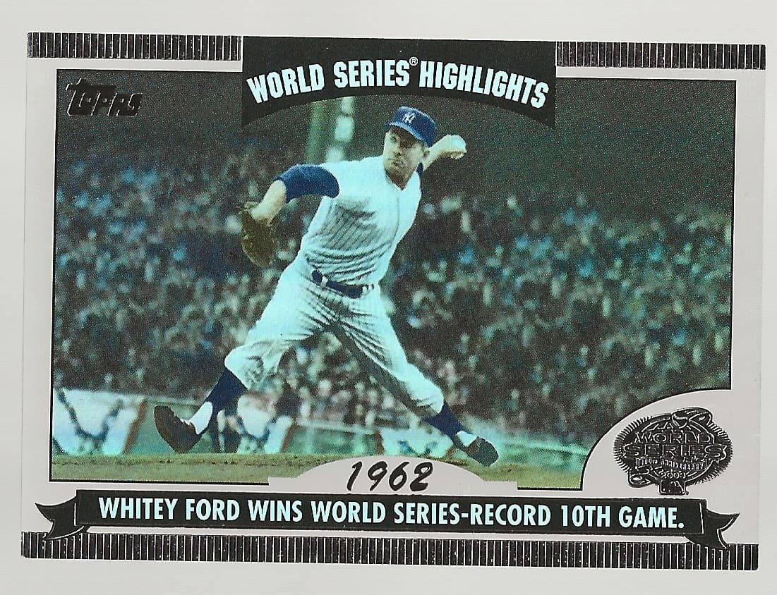 Baseball Whitey Ford 2004 Topps 2004 Topps foil