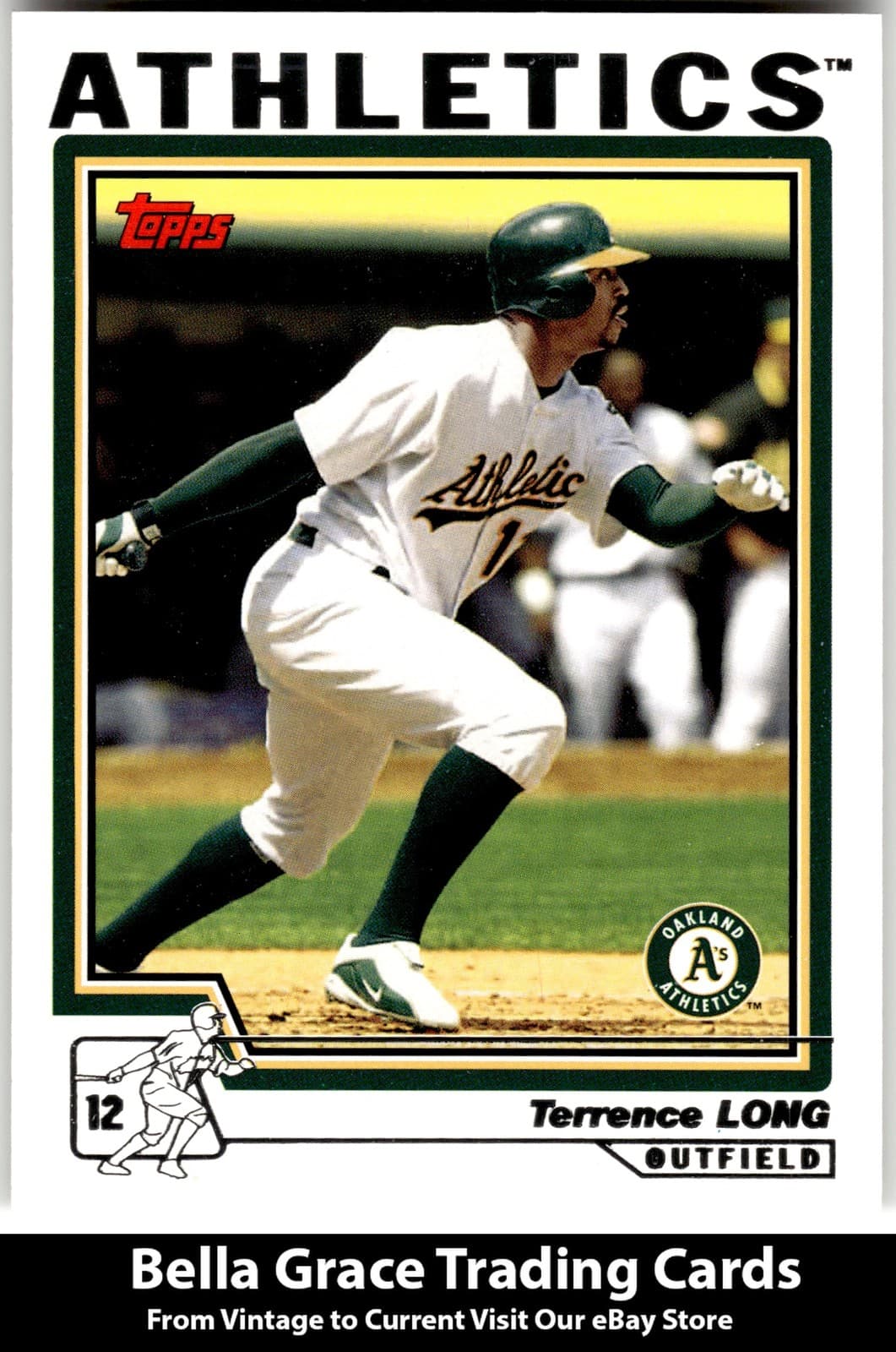 Terrence Long Oakland 2004 Topps 2004 Topps