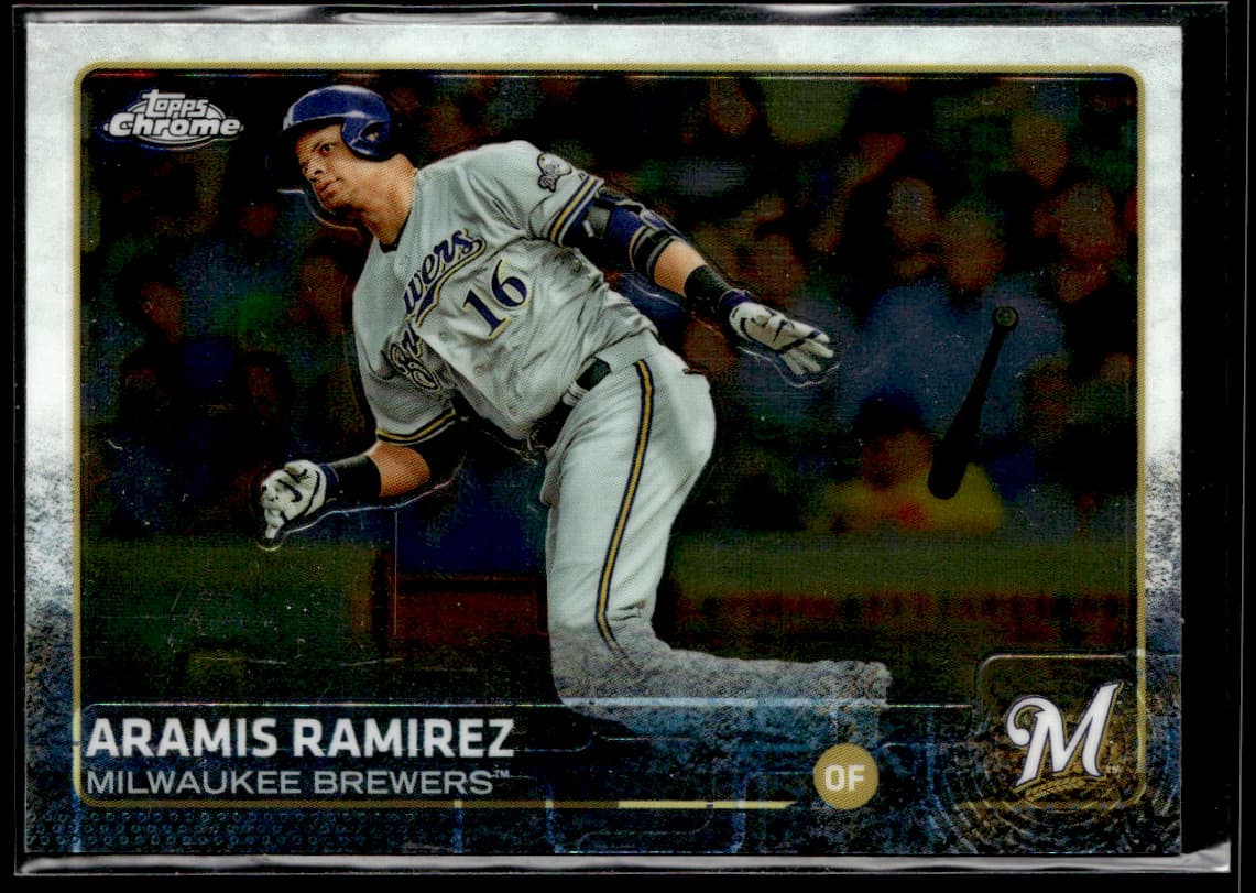 Aramis Ramirez Brewers 2015 Topps Chrome 2015 Topps Chrome