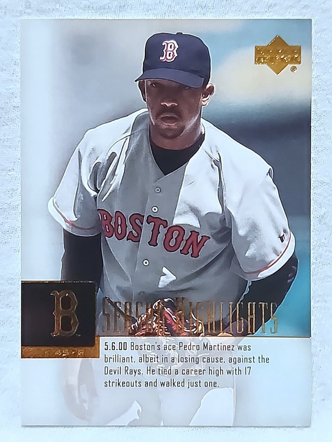 Season Highlights Checklist 2001 Upper Deck 2001 Upper Deck