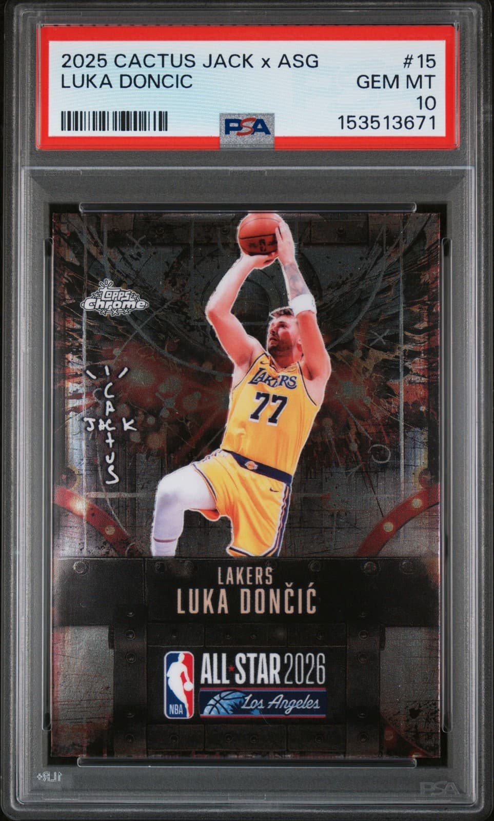 CACTUS JACK X NBA ALL-STAR GAM 2025 Topps Chrome 2025 Topps Chrome