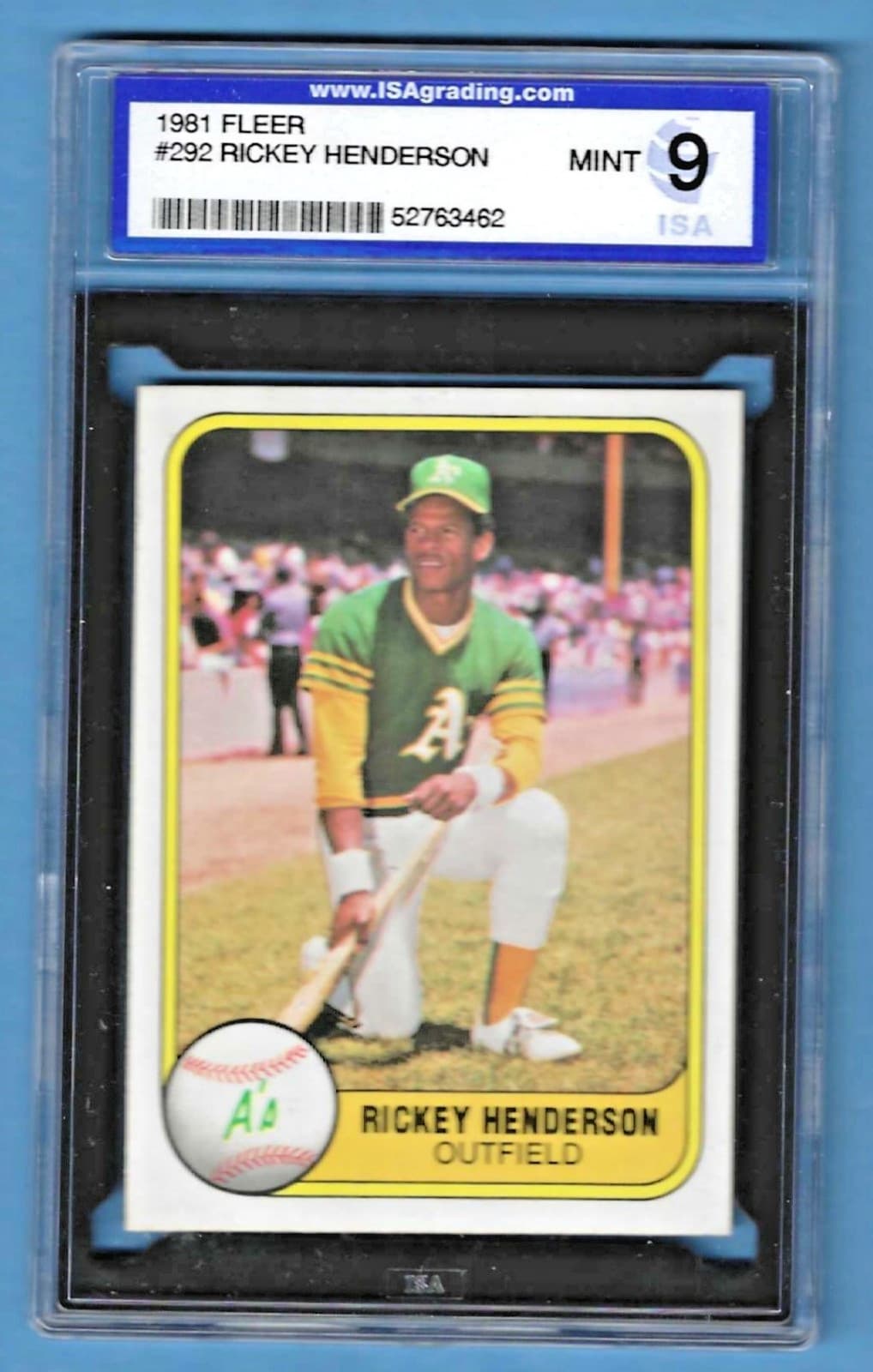 Rickey Henderson Athletics 1981 Fleer 1981 Fleer