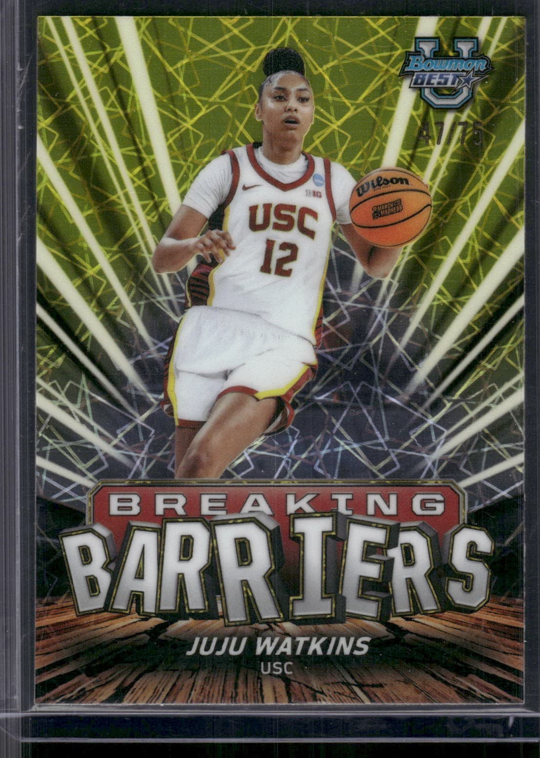 Juju Watkins Yellow 2025 Bowman