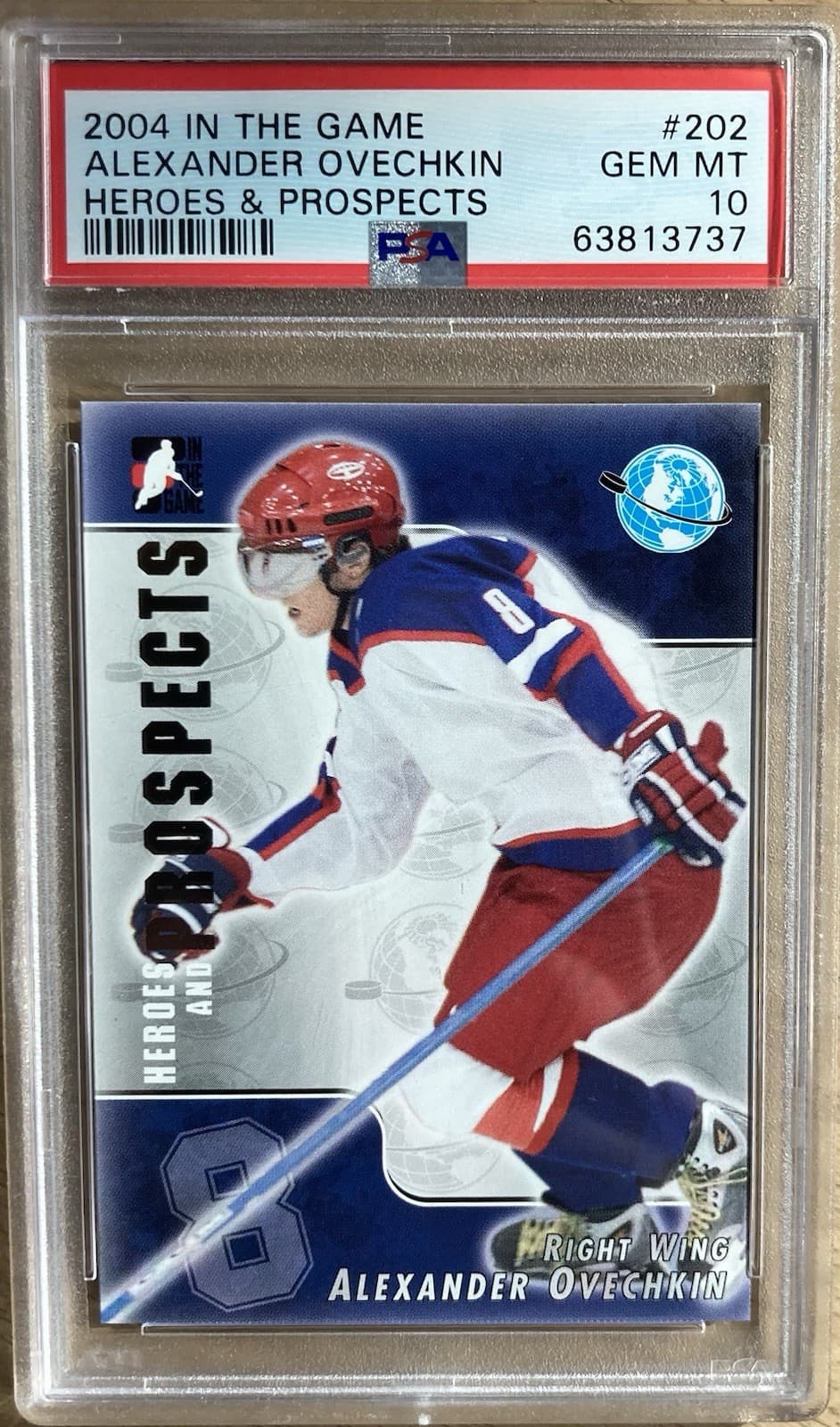 Alex Ovechkin Heroes 2004 In The Game 2004 In The Game