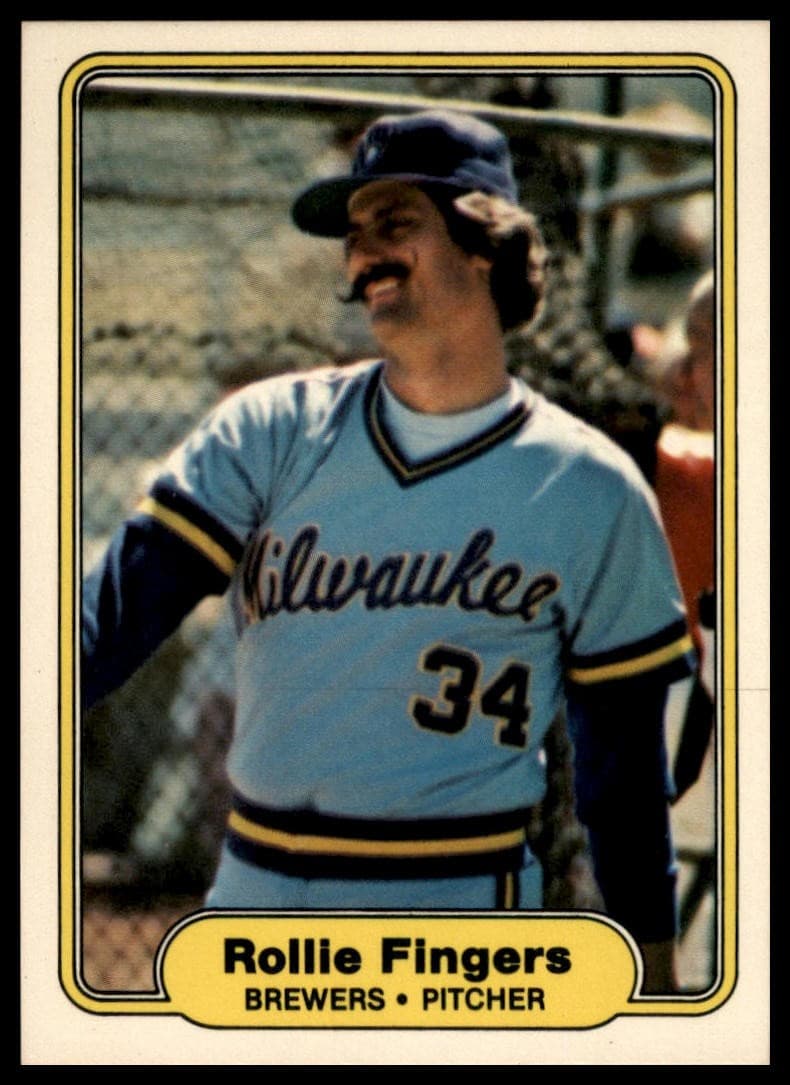 Rollie Fingers 1982 Fleer 1982 Fleer