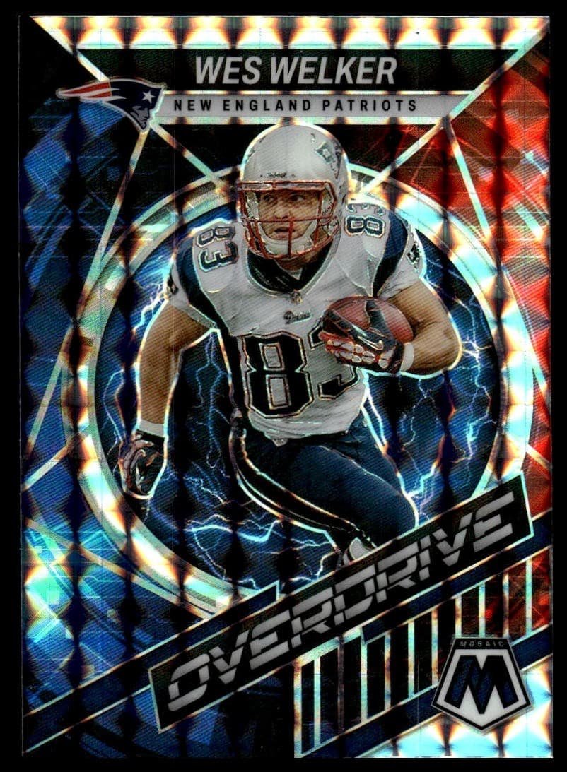 Wes Welker 2022 Panini Mosaic 2022 Panini Mosaic