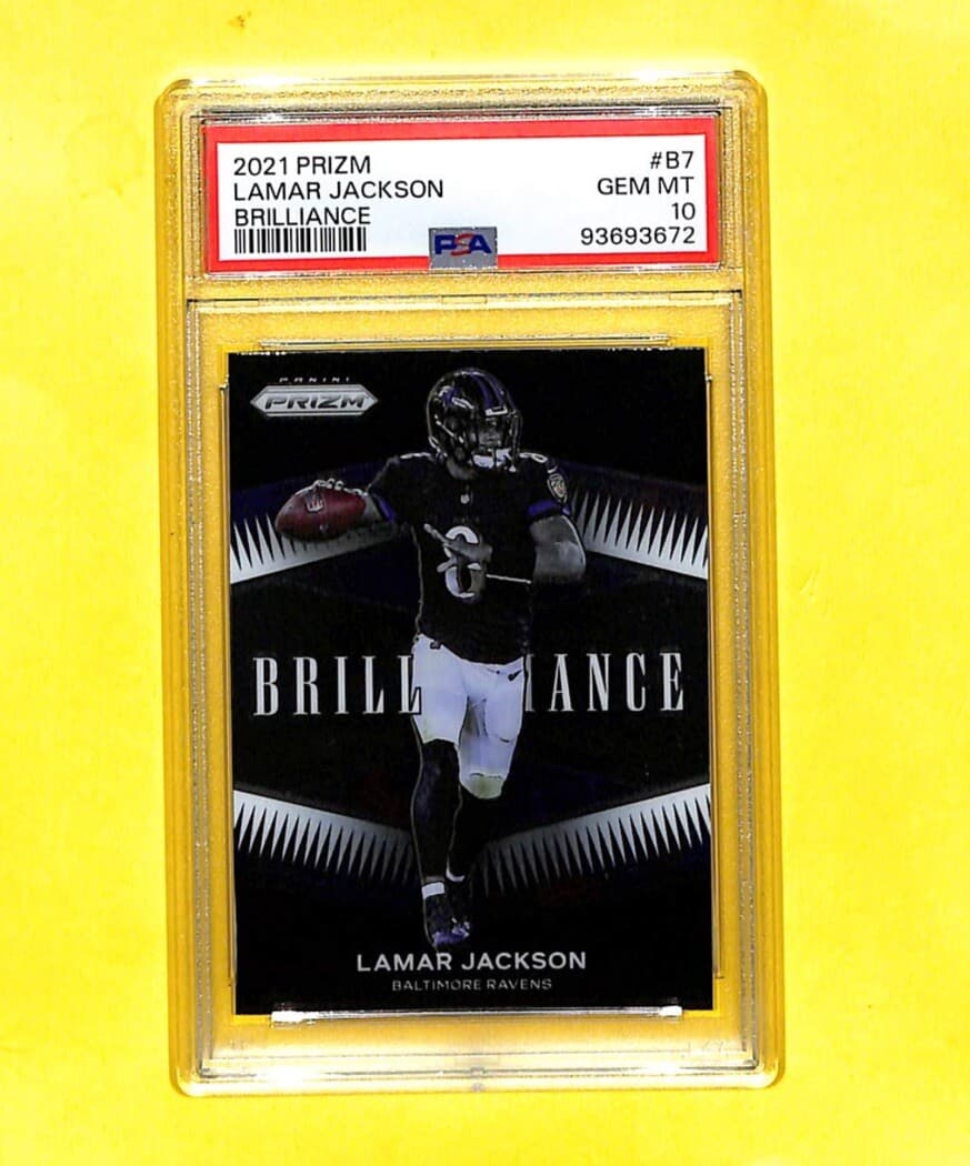 Lamar Jackson Brilliance 2021 Panini Prizm 2021 Panini Prizm