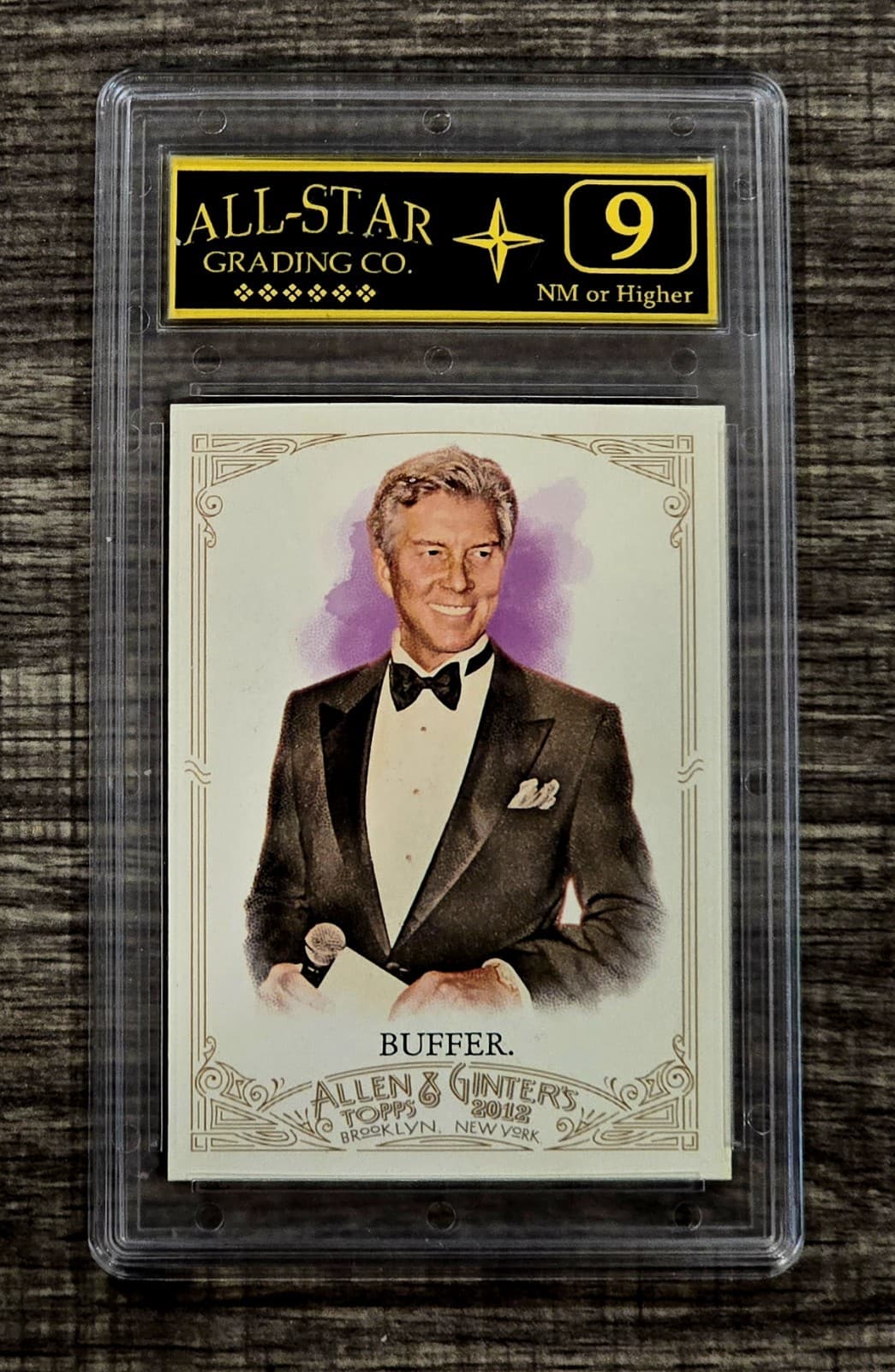 Michael Buffer trading card