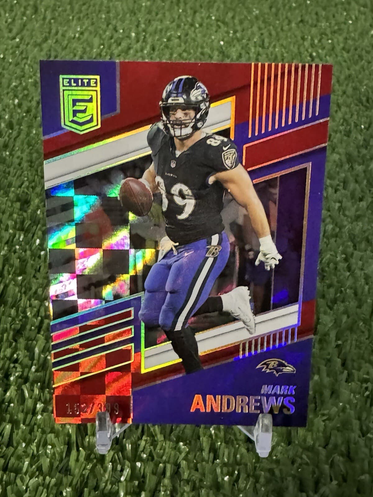 Donruss Elite Mark 2022 Panini 2022 Panini red-refractor