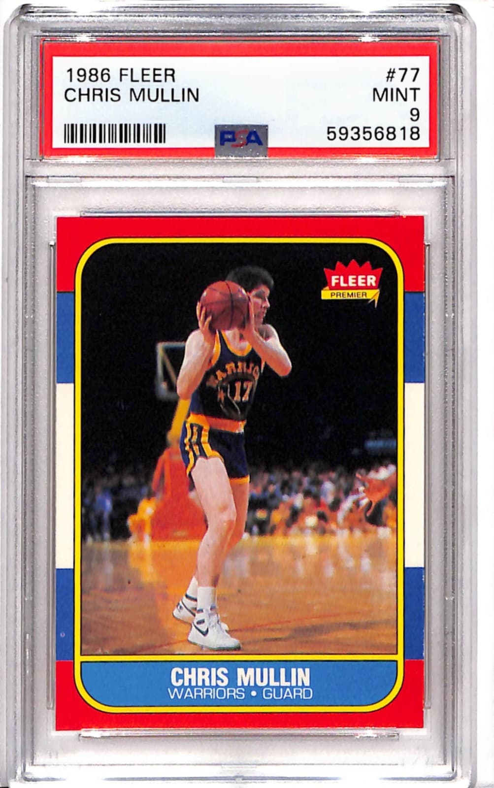 Chris Mullin 1986 Fleer 1986 Fleer