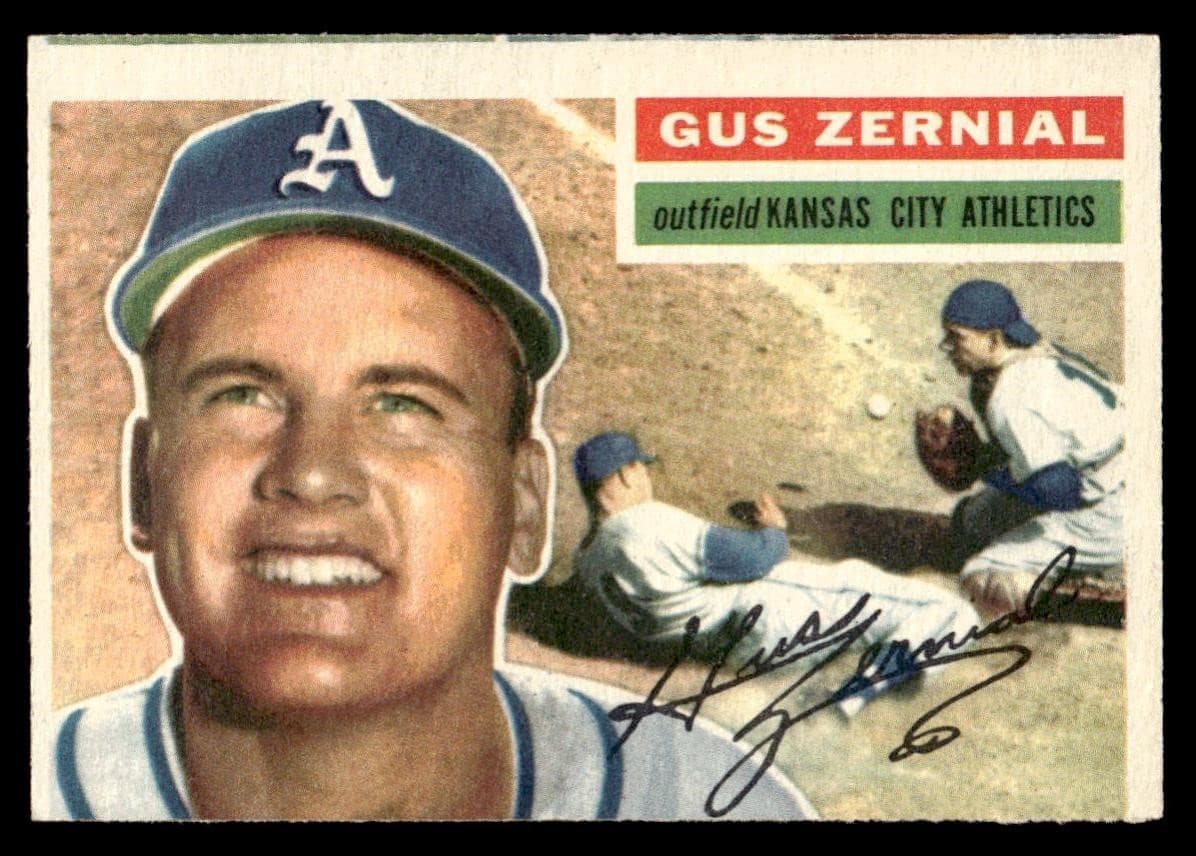 Baseball Gus Zernial 1956 Topps