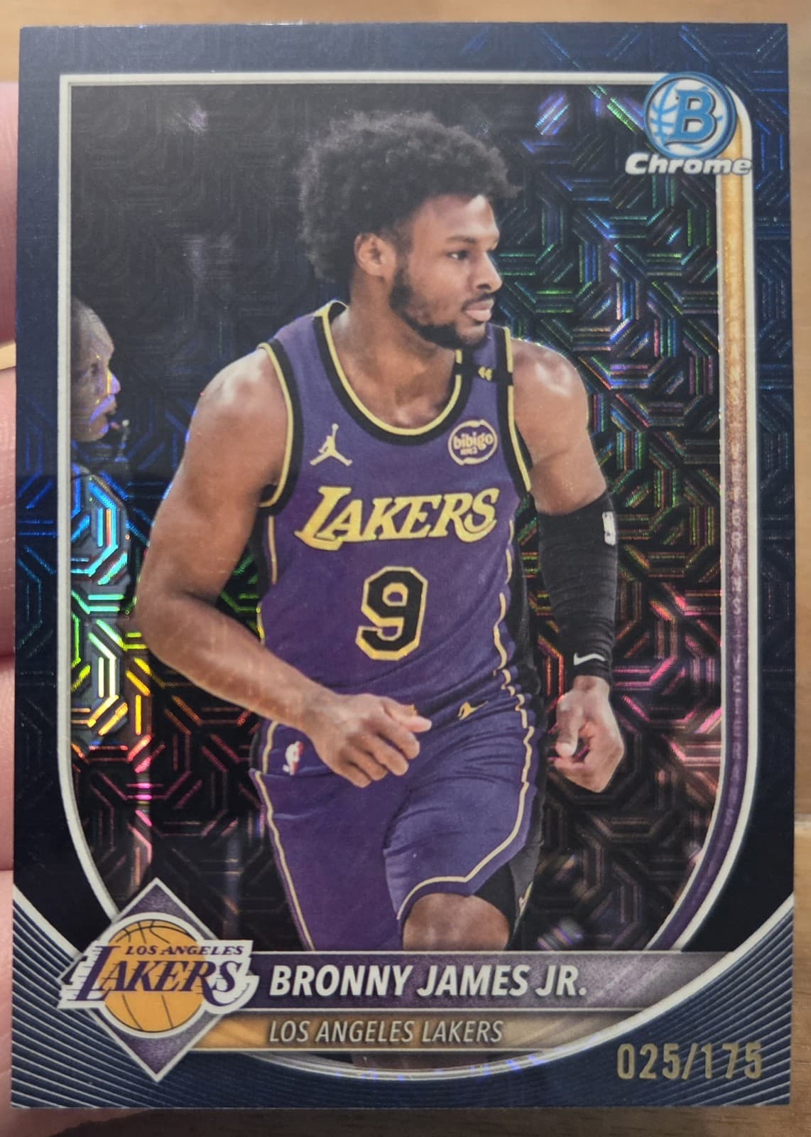 BRONNY JAMES -26 BASKETBALL BL 2025 Bowman 2025 Bowman