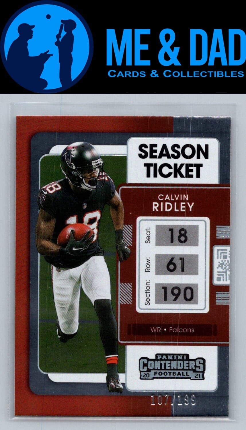 Calvin Ridley 2021 Panini Contenders 2021 Panini Contenders