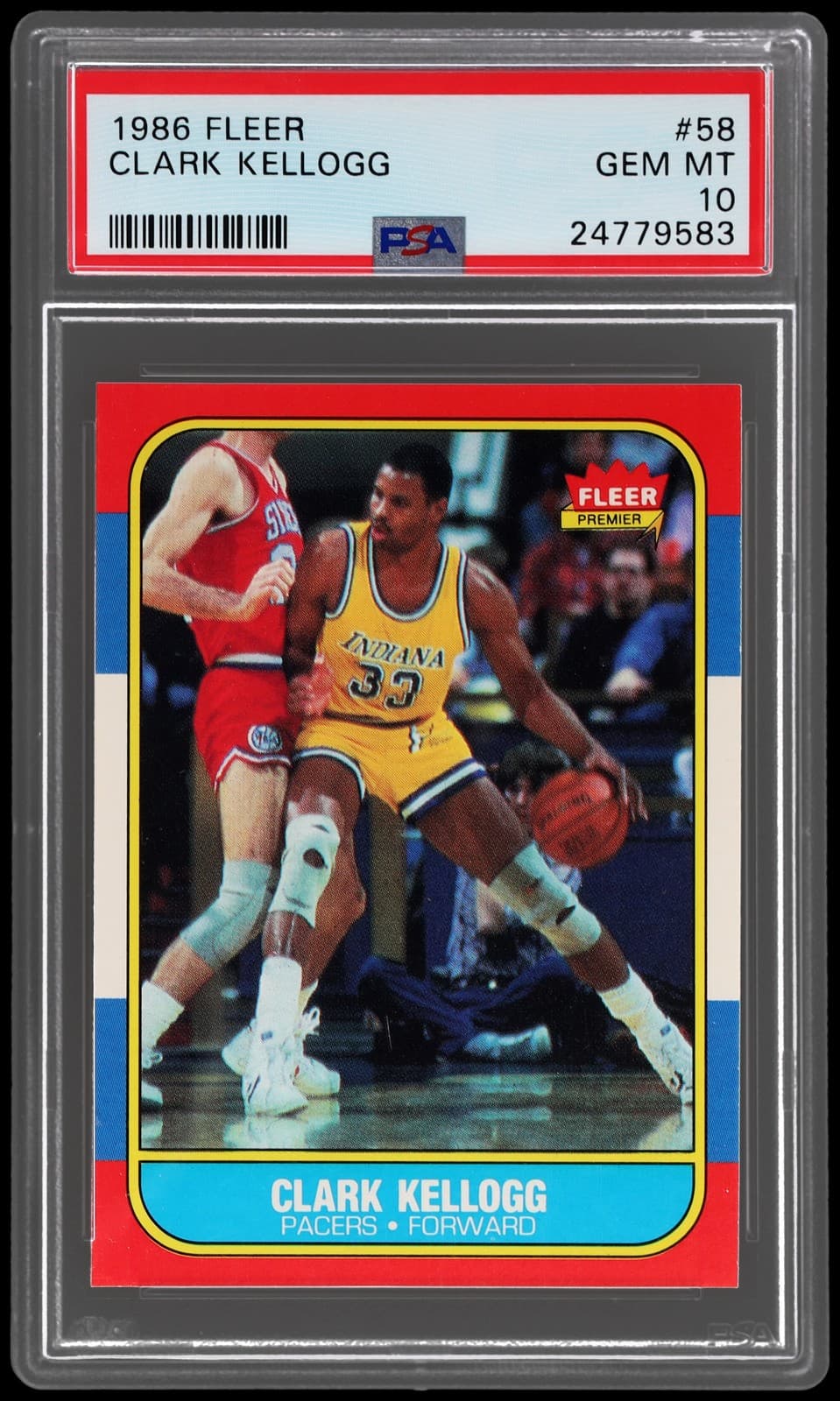 Clark Kellogg Basketball 1986 Fleer 1986 Fleer