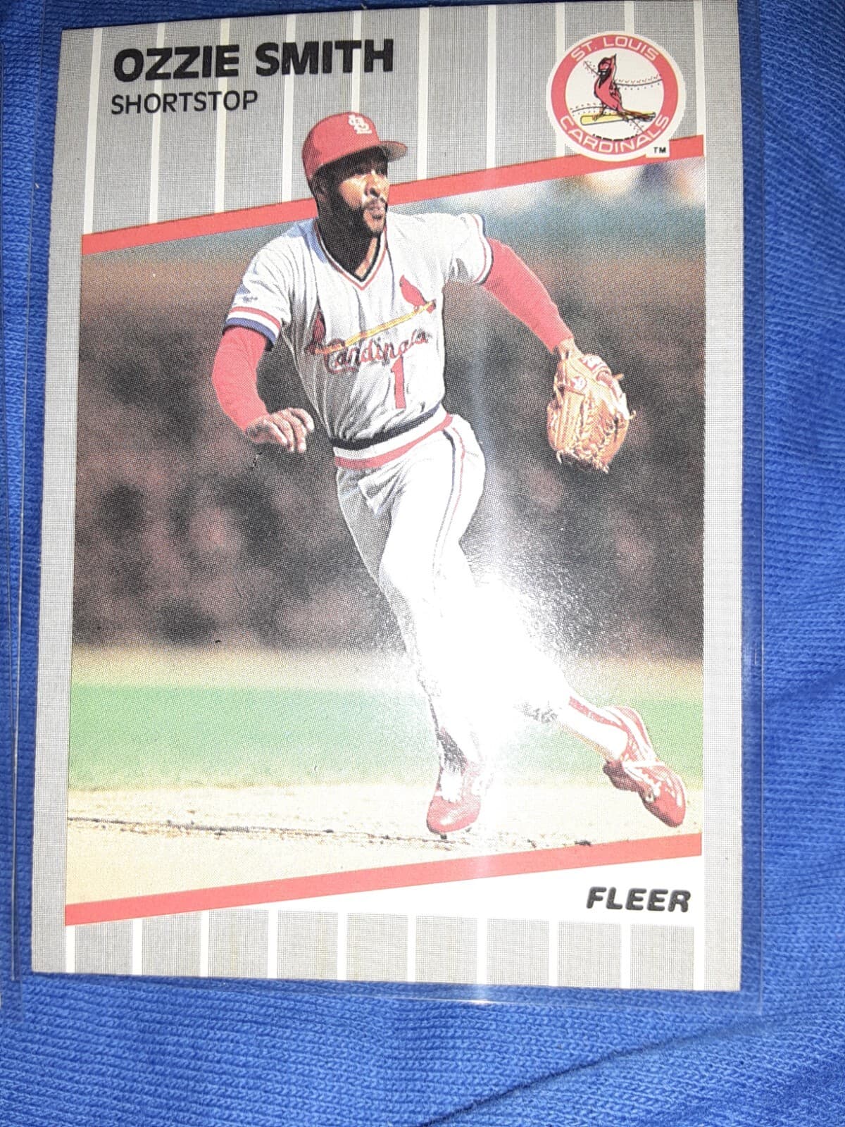 Baseball Ozzie Smith 1989 Fleer 1989 Fleer