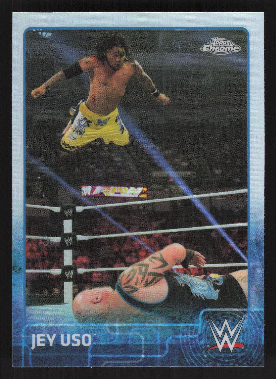 Jey Uso 2015 Topps Chrome 2015 Topps Chrome refractor
