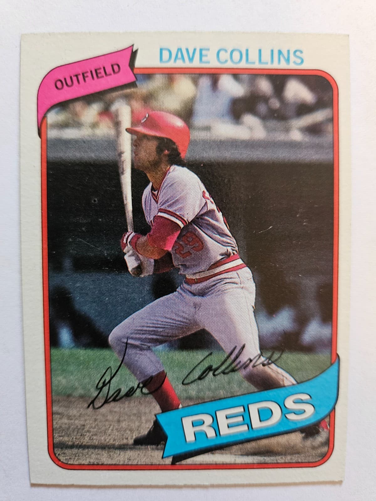 DAVE COLLINS EX/MT 1980 Topps 1980 Topps