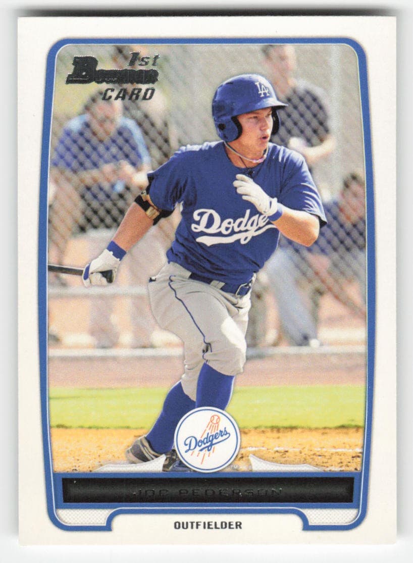 Joc Pederson Prospects 2012 Bowman