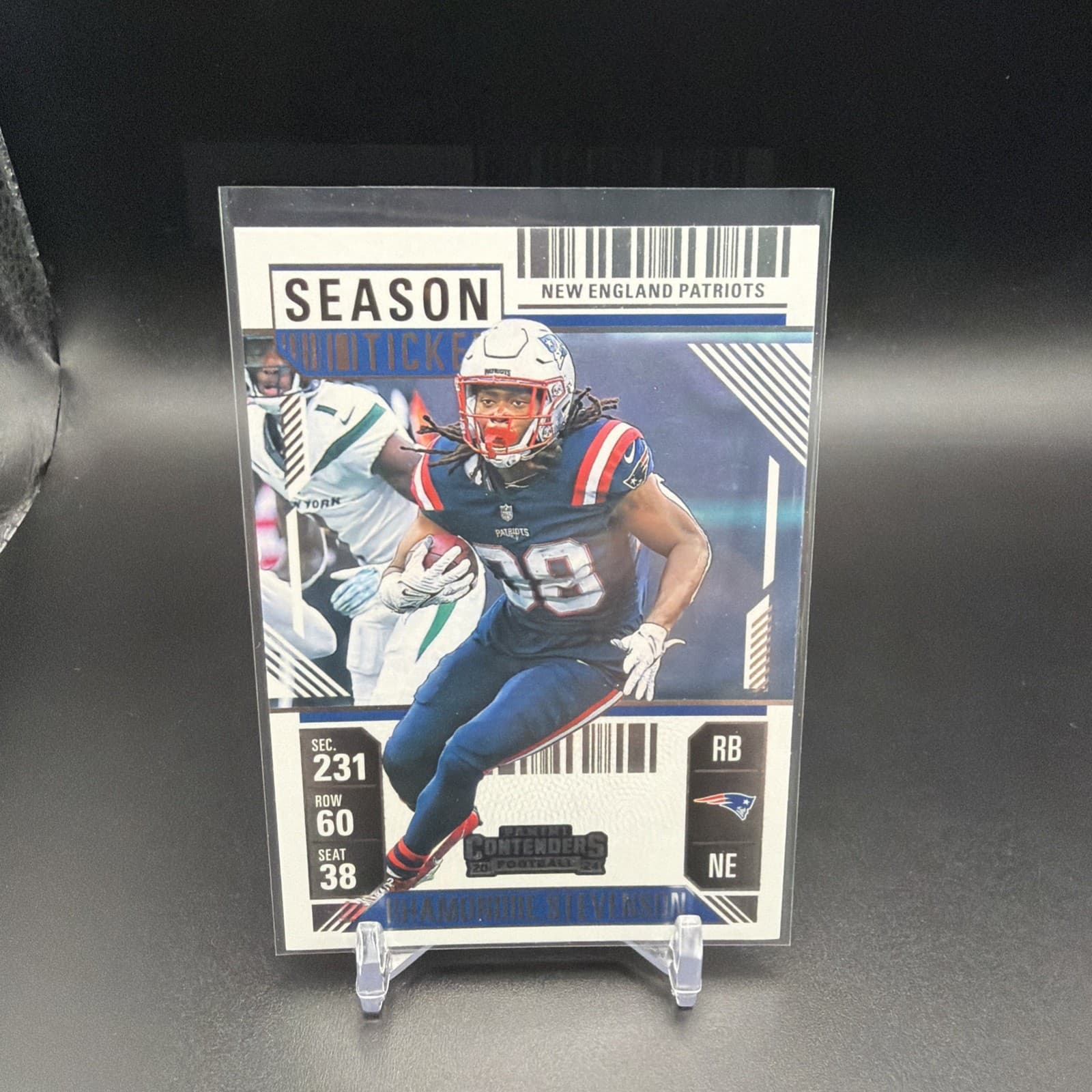 Football Rhamondre Stevenson 2024 Panini Contenders 2024 Panini Contenders