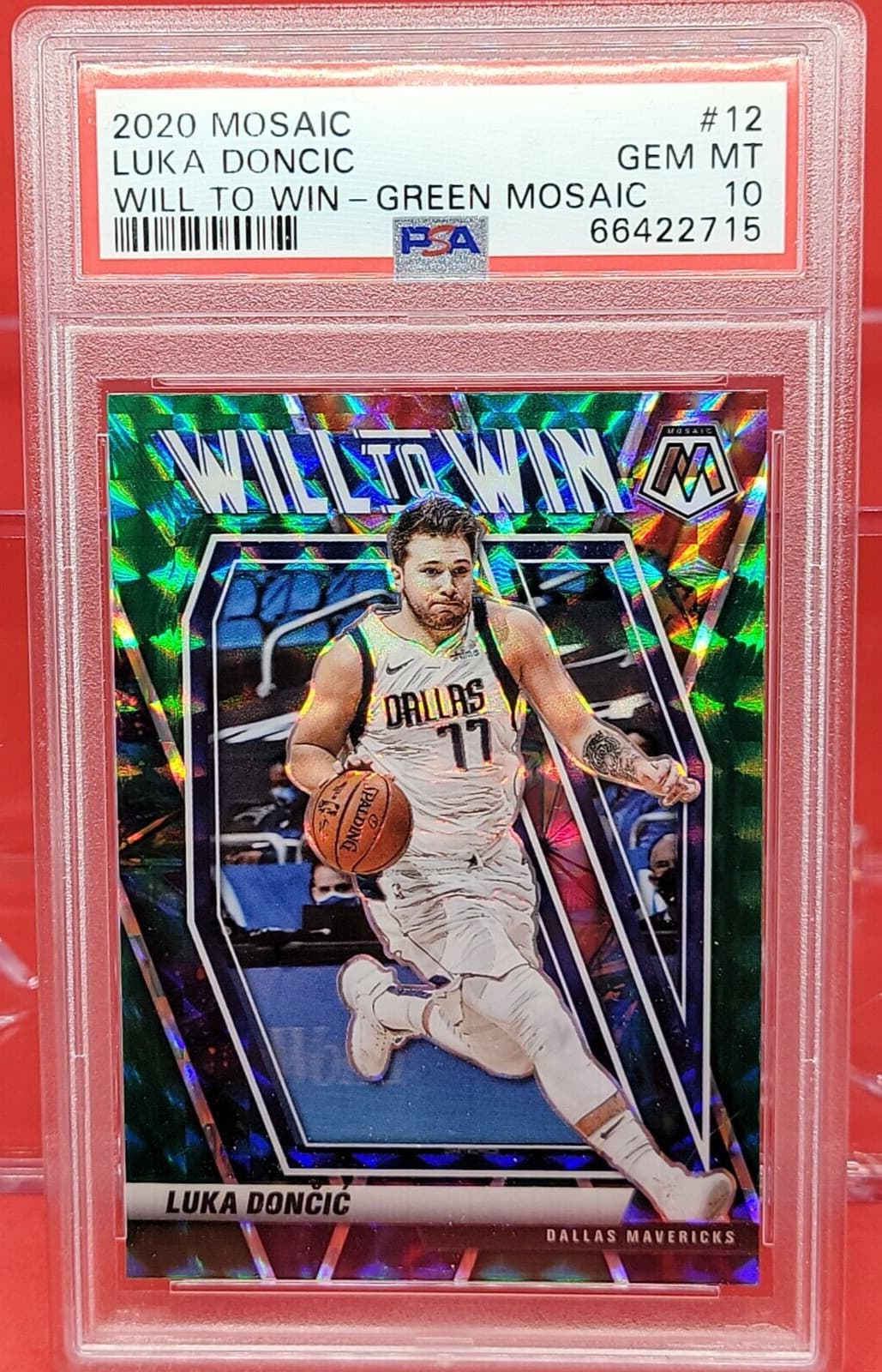 Will To Win 2020 Panini Mosaic