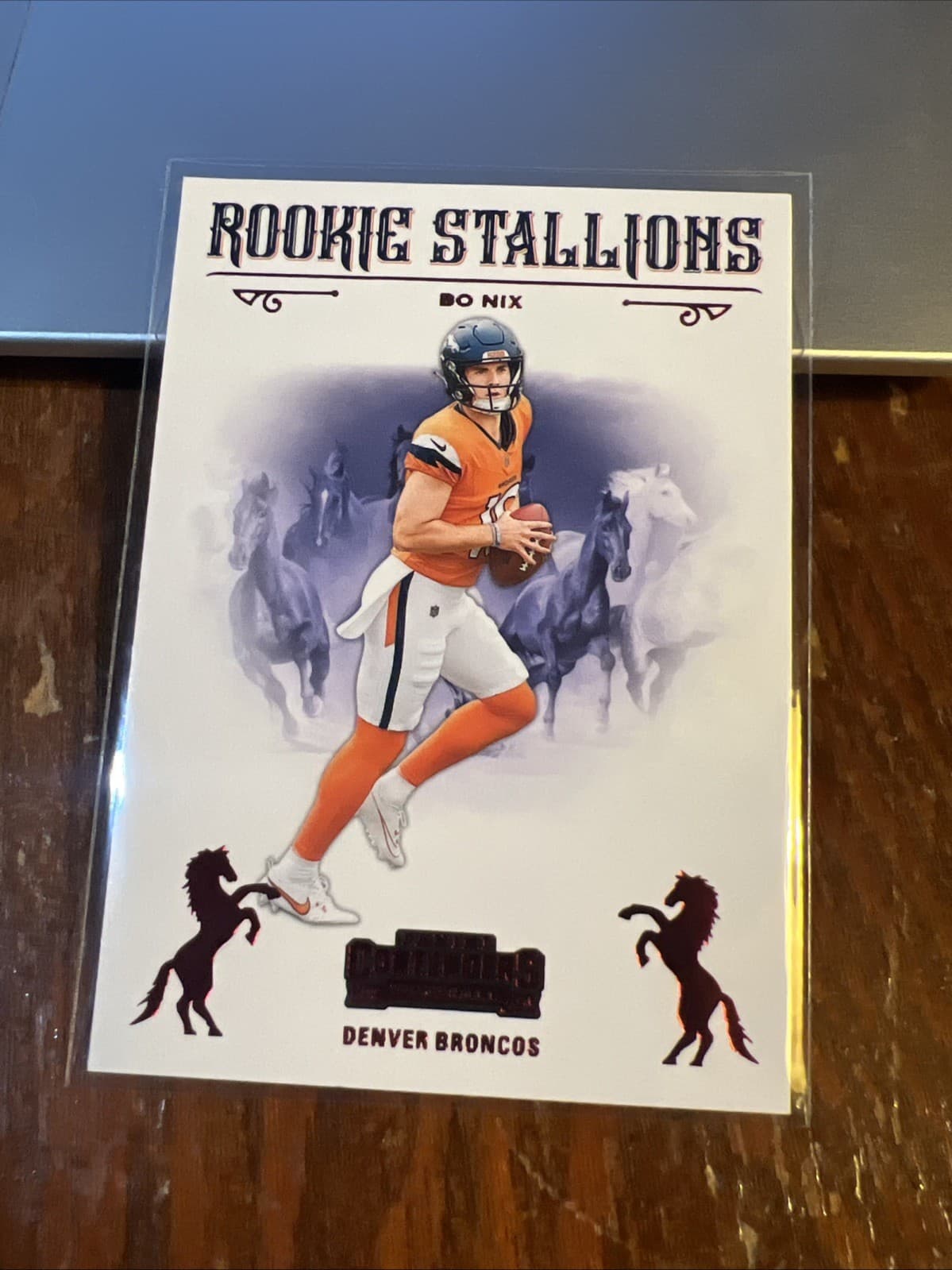 Bo Nix Football 2024 Panini Contenders 2024 Panini Contenders