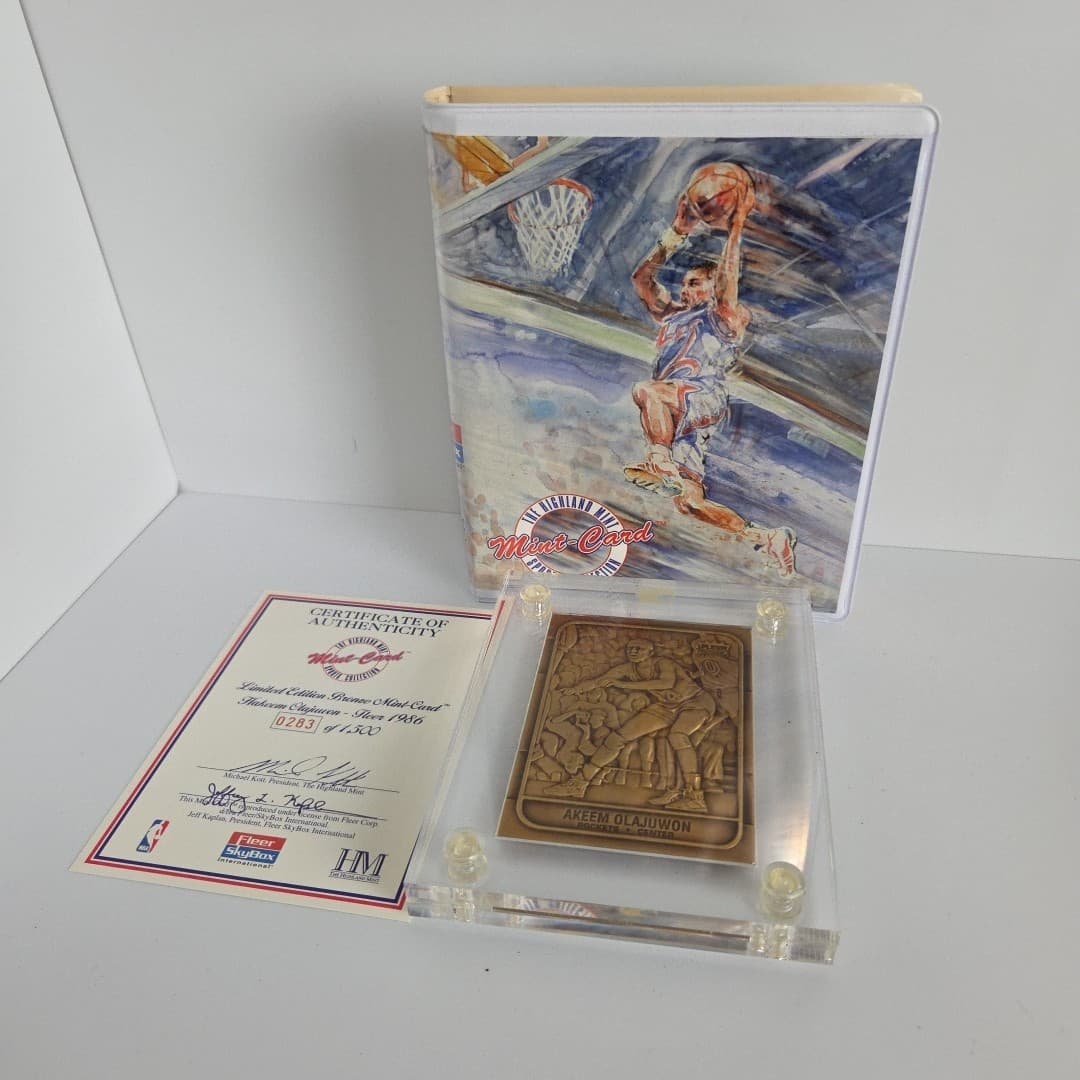 AKEEM OLAJUWON Highland BRONZE 1996 Fleer