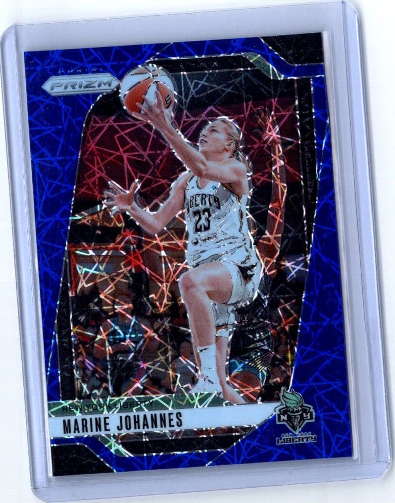 Marine Johannes Blue 2024 Panini Prizm 2024 Panini Prizm blue-velocity