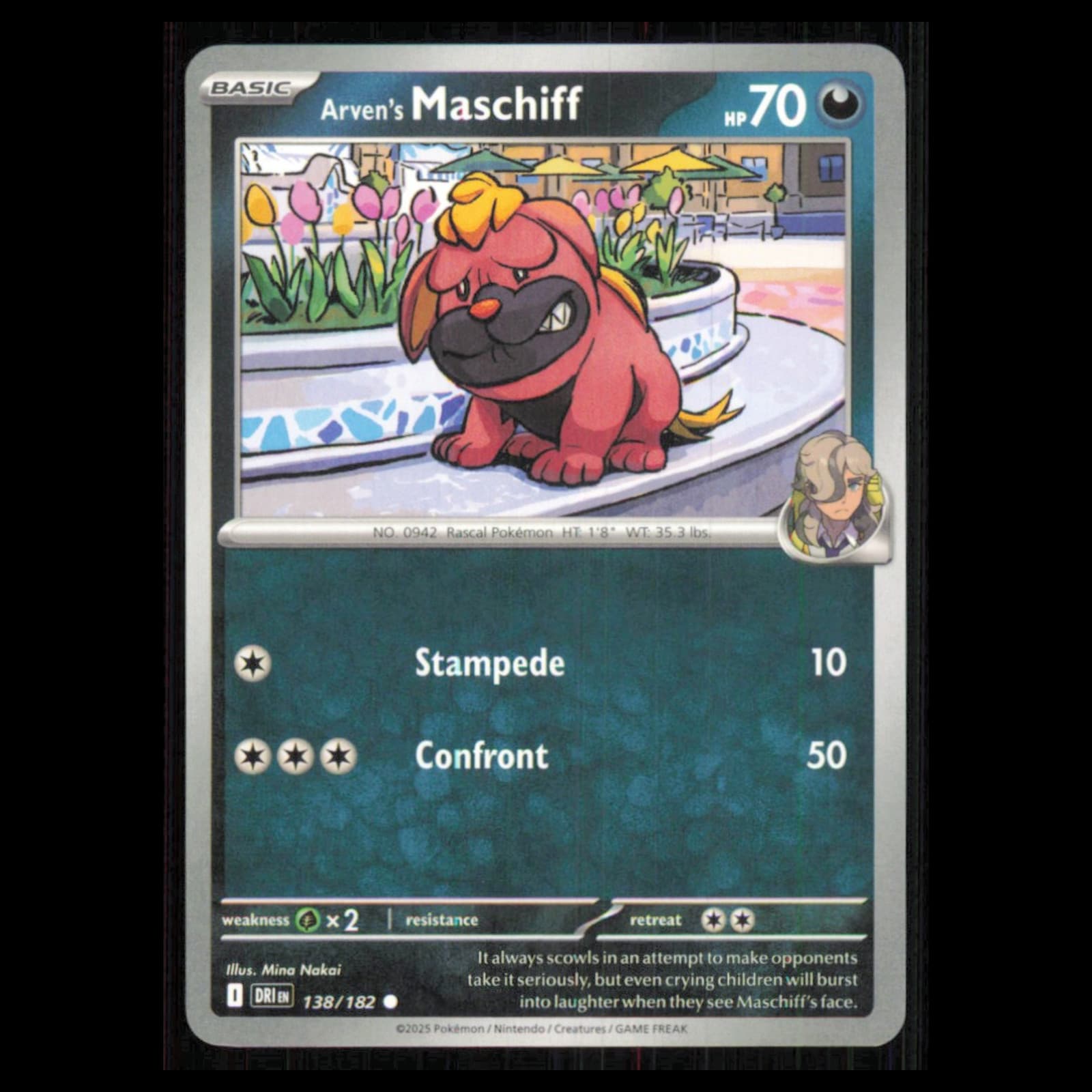 Arvens Maschiff Scarlet 2025 Unknown 2025 Unknown