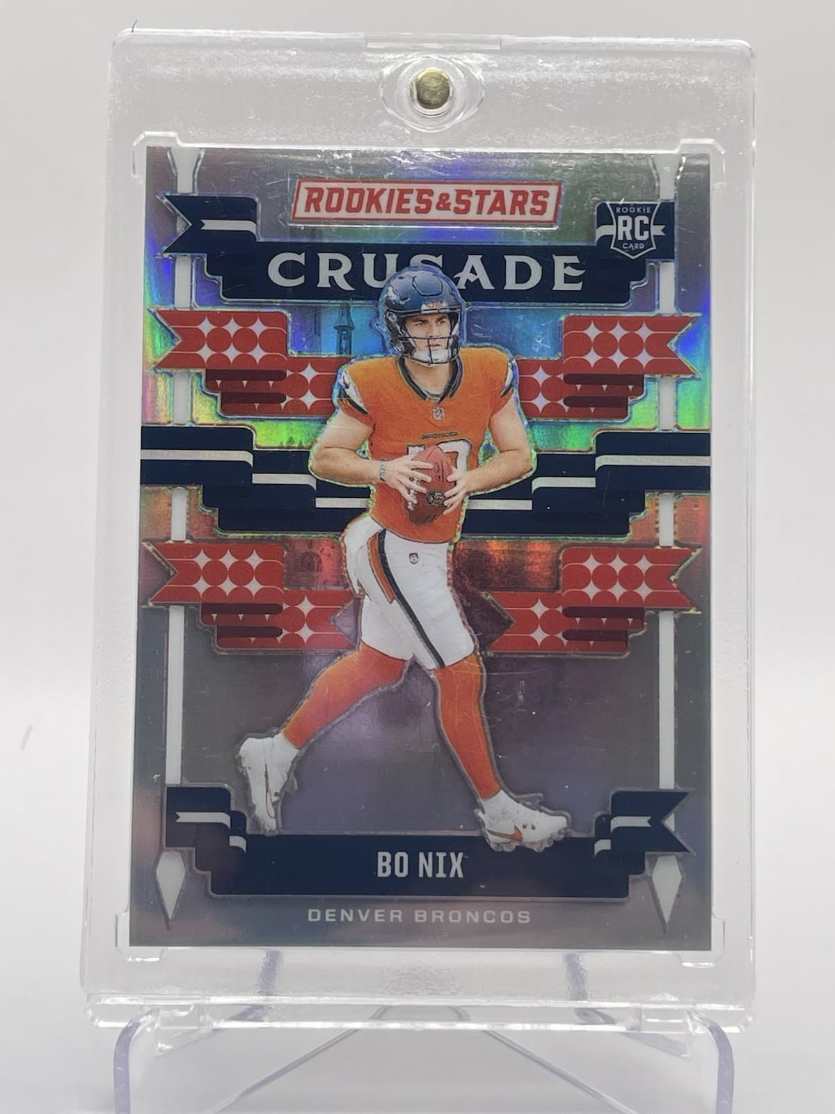 Crusade Bo Nix 2024 Panini 2024 Panini silver