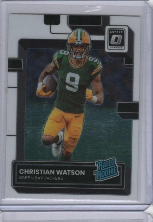 Christian Watson 2022 Donruss Optic 2022 Donruss Optic