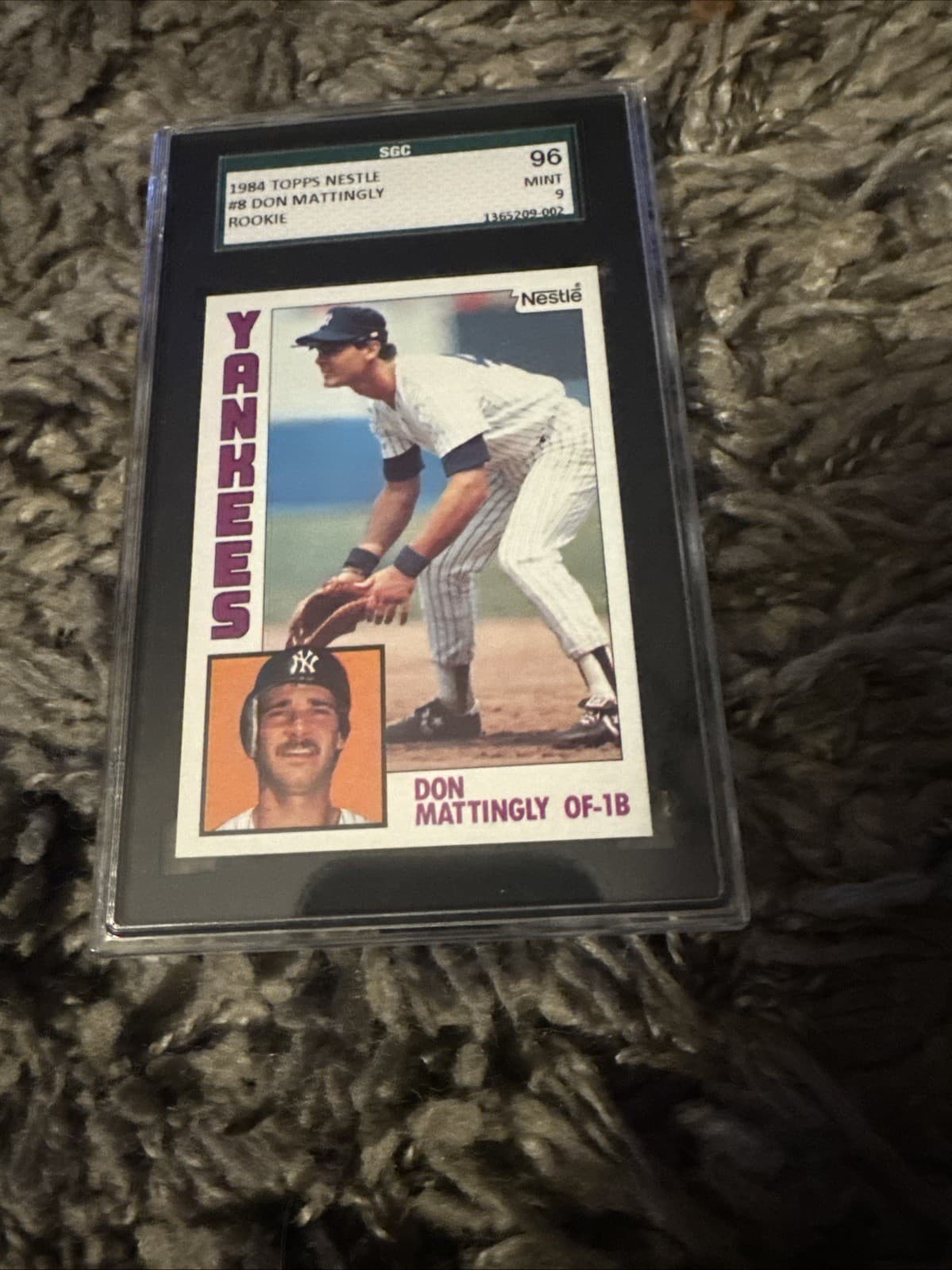 DON MATTINGLY NESTLE BASEBALL 1984 Topps