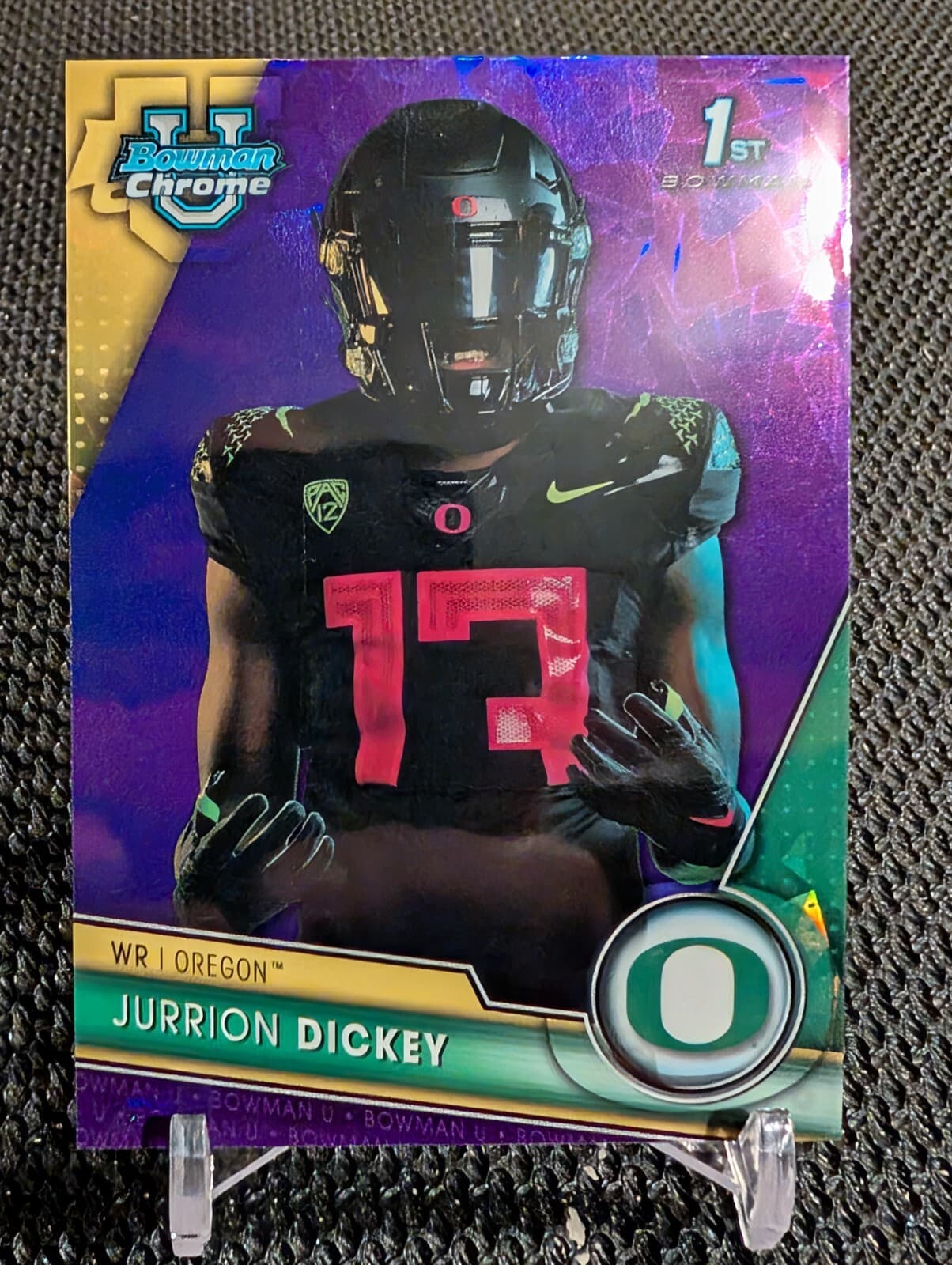 Jurrion Dickey Purple 2023 Bowman Chrome 2023 Bowman Chrome