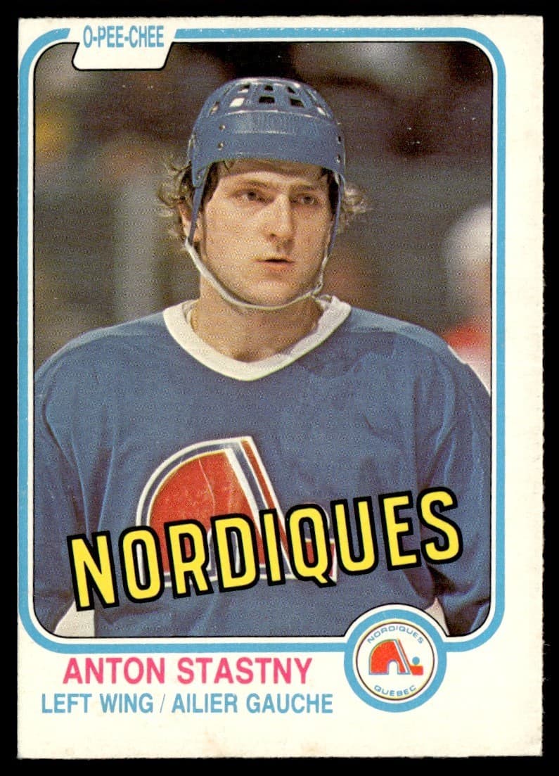 Hockey Anton Stastny 1981 O-Pee-Chee
