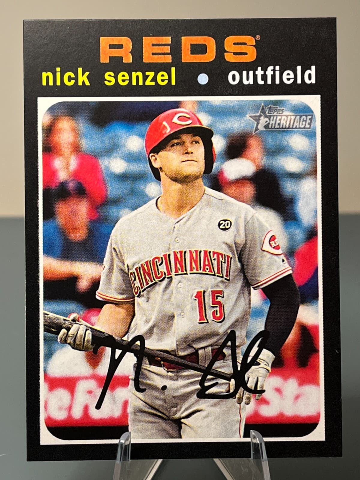 Nick Senzel Cincinnati 2020 Topps Heritage 2020 Topps Heritage