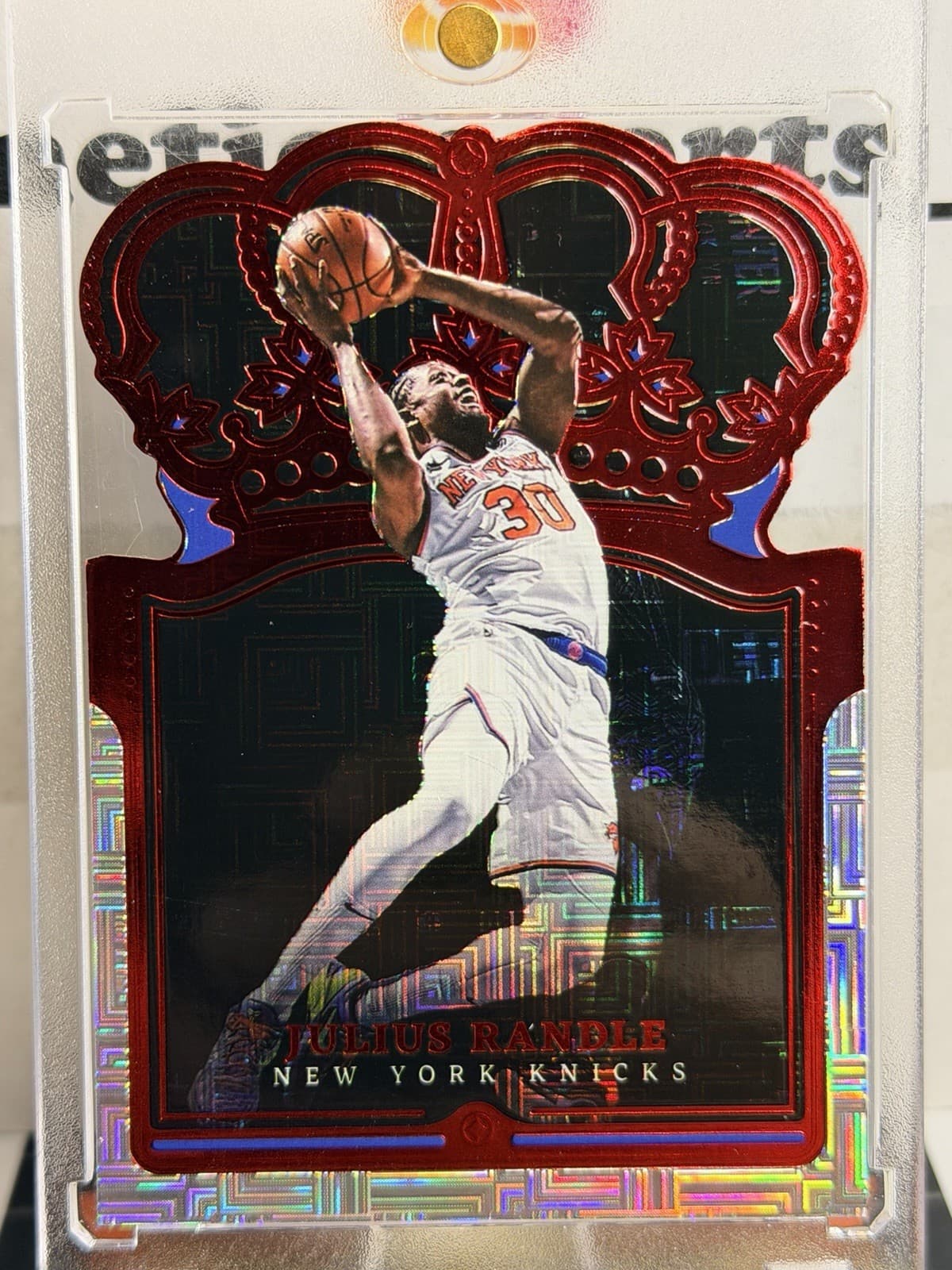 Crown Royale Julius 2021 Panini 2021 Panini red