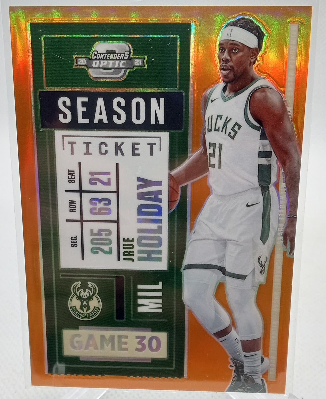 Optic Jrue Holiday 2020 Panini Contenders