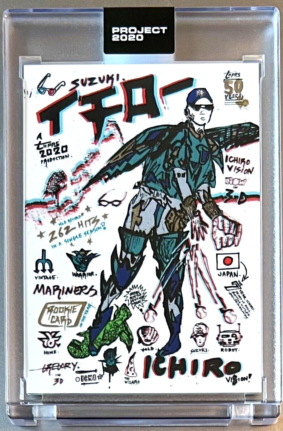 PROJECT ICHIRO SUZUKI by GREGO 2020 Topps 2020 Topps