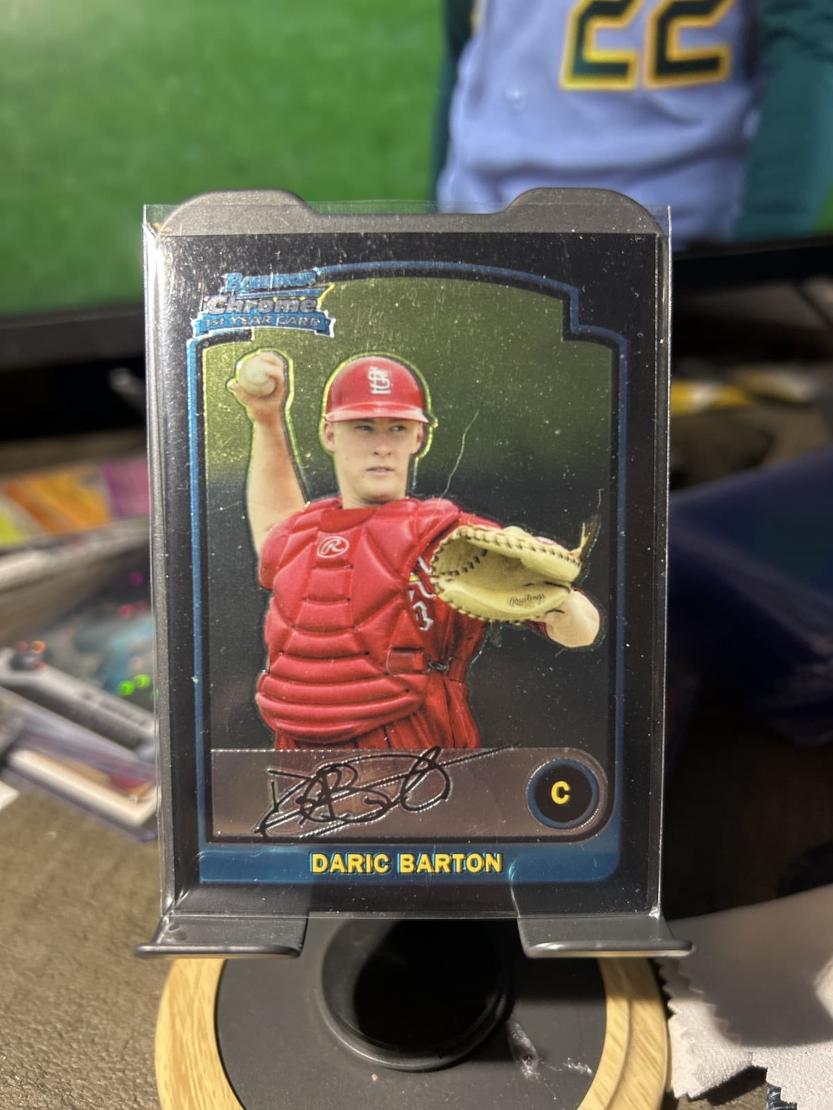 Prospects Daric Barton 2003 Bowman Draft 2003 Bowman Draft
